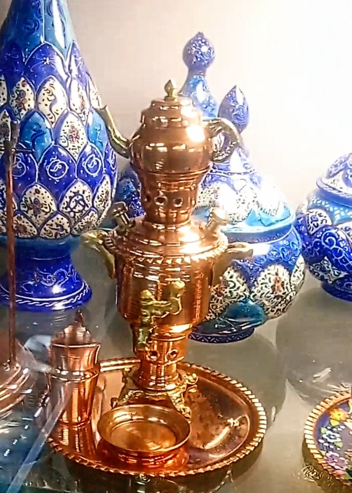 ست کاملسماورمسی مینیاتوری کلکسیونی ودکوری