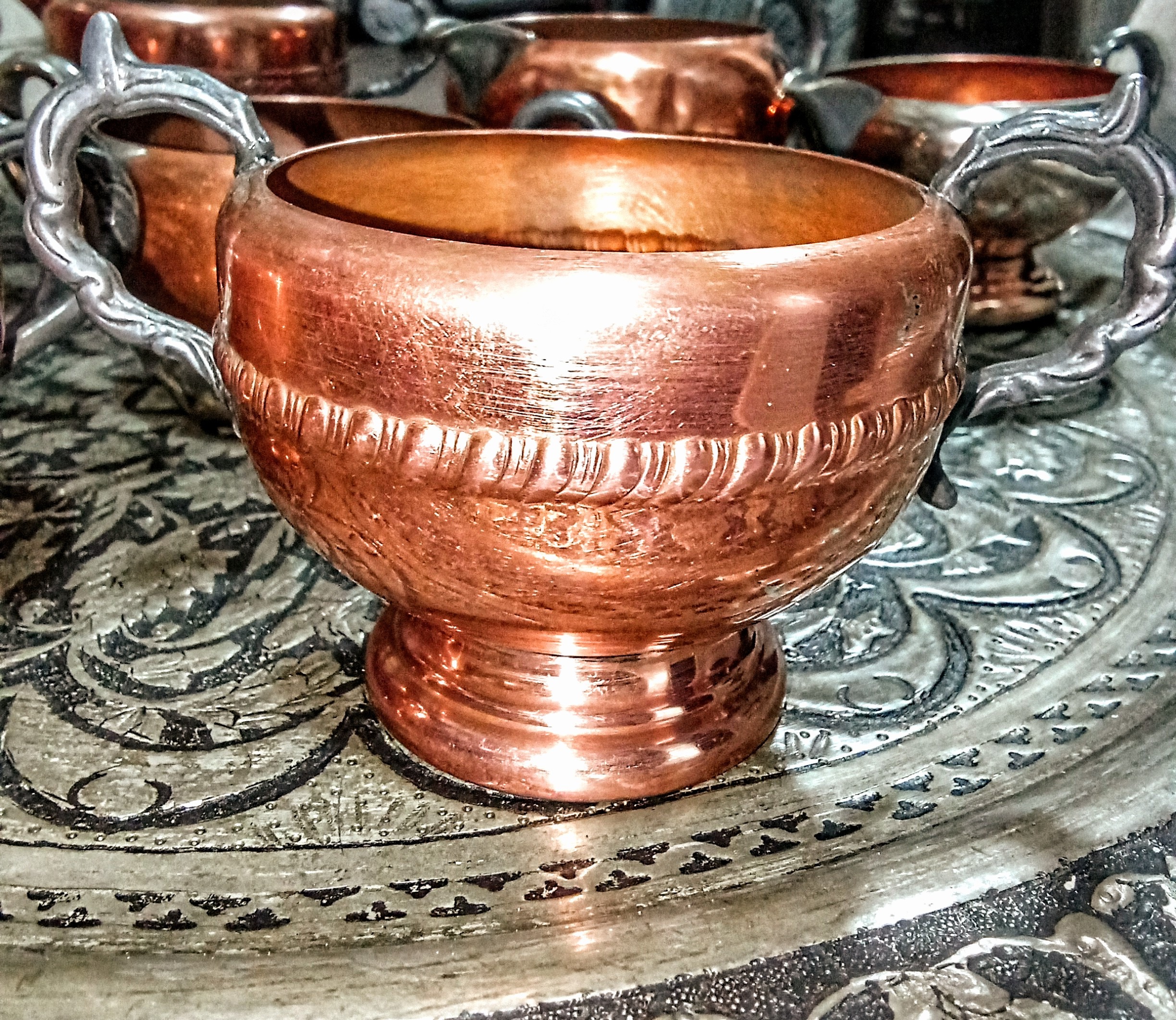 قندان اروپایی سلطنتی سیلورپلیت 70ساله ساخت کانادا