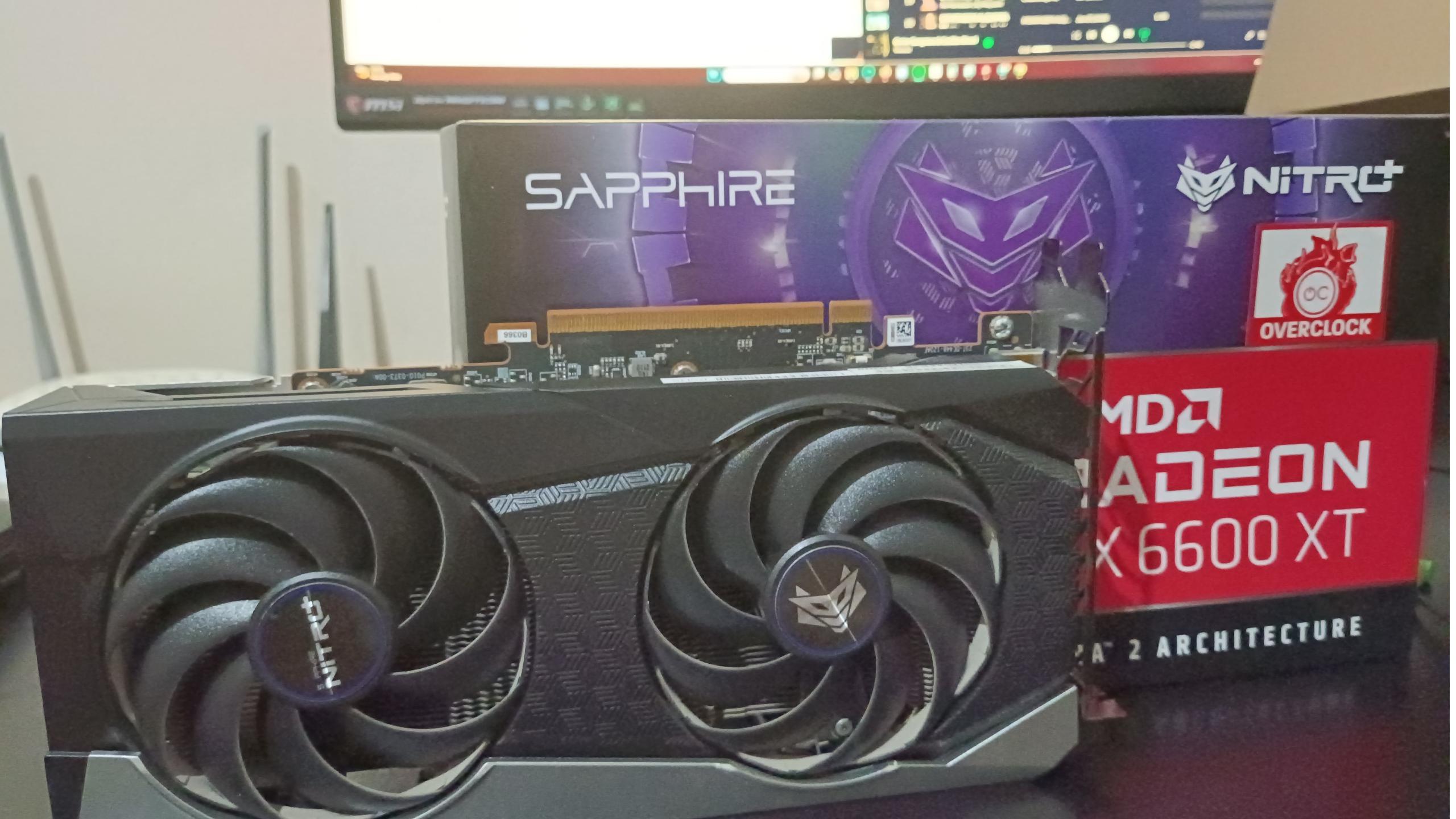 کارت گرافیک Sapphire NITRO RX 6600 XT 8GB