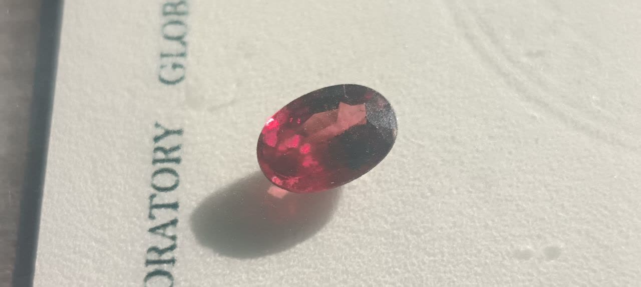 یاقوت گارنت شناسنامه دار تایلندی