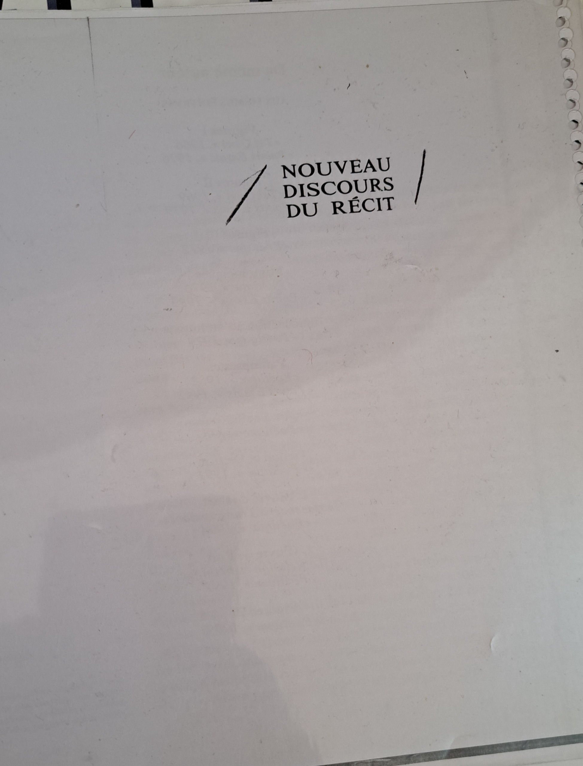 کتاب nouveau discour du récit