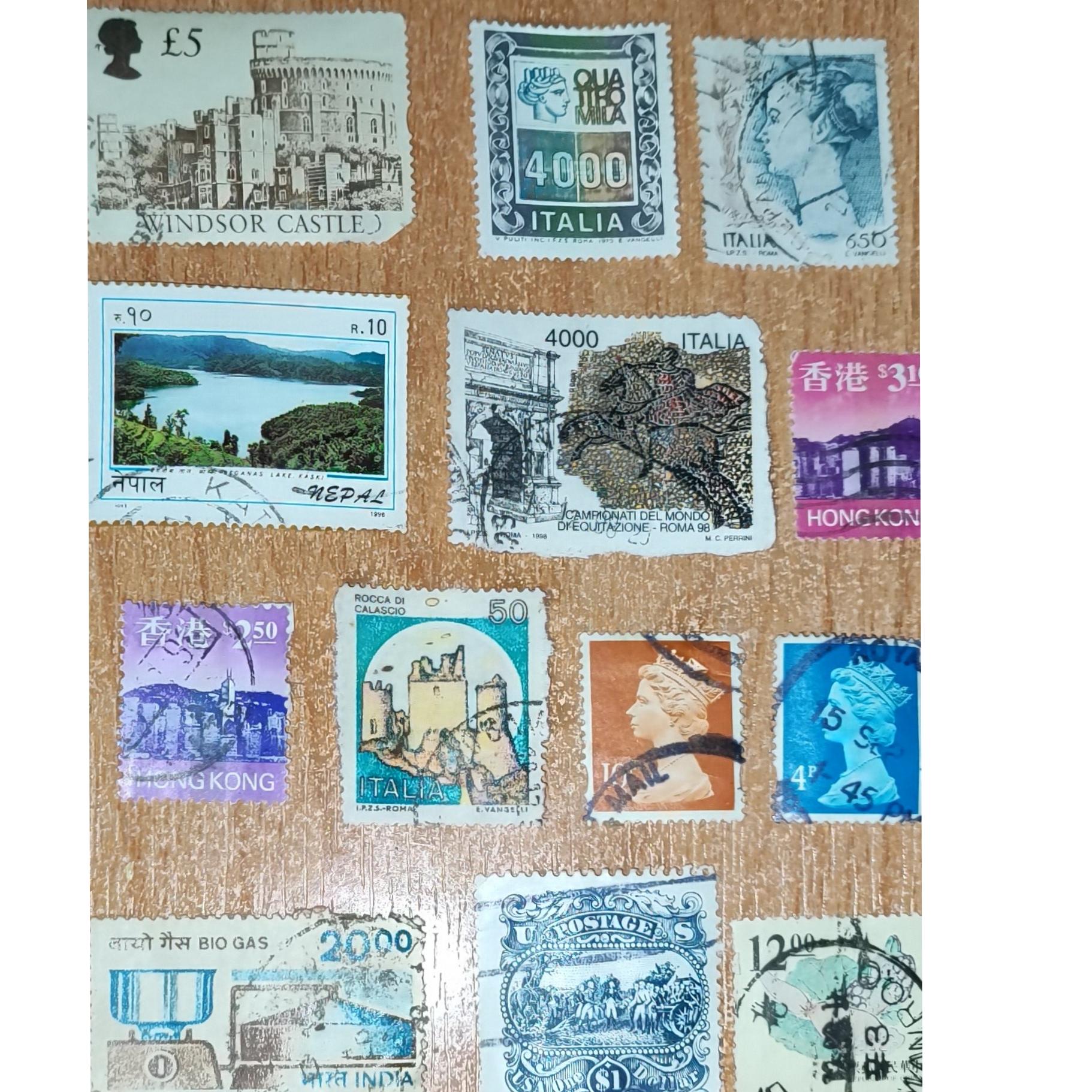 تمبر مناسب کلکسیون(52عدد)