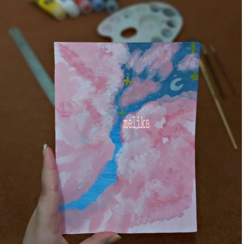 نقاشی آسمان رویایی(تک نسخه)