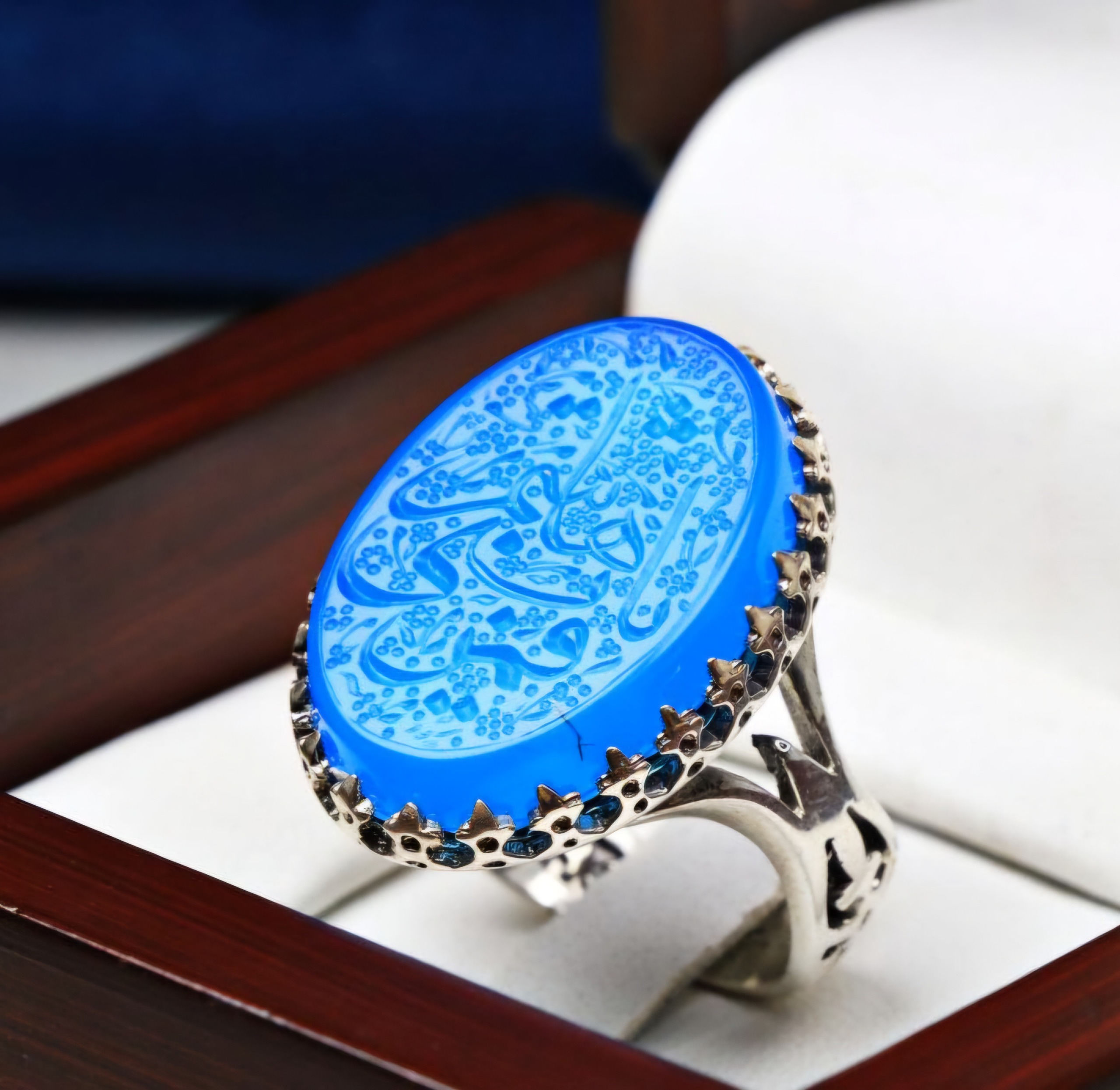 انگشتر نقره عقیق