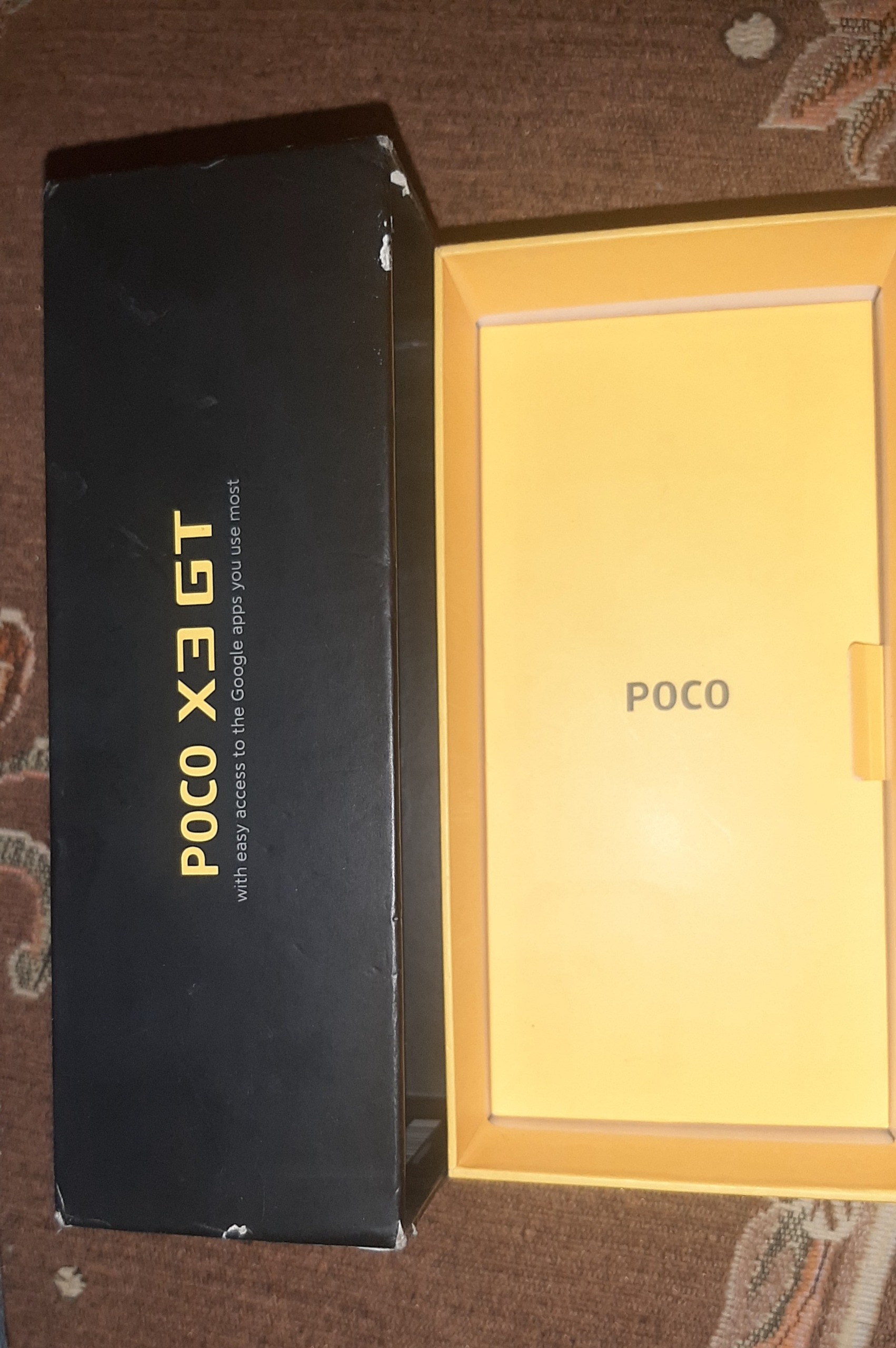 کارتون یا جعبه گوشی شیامی POCO X3