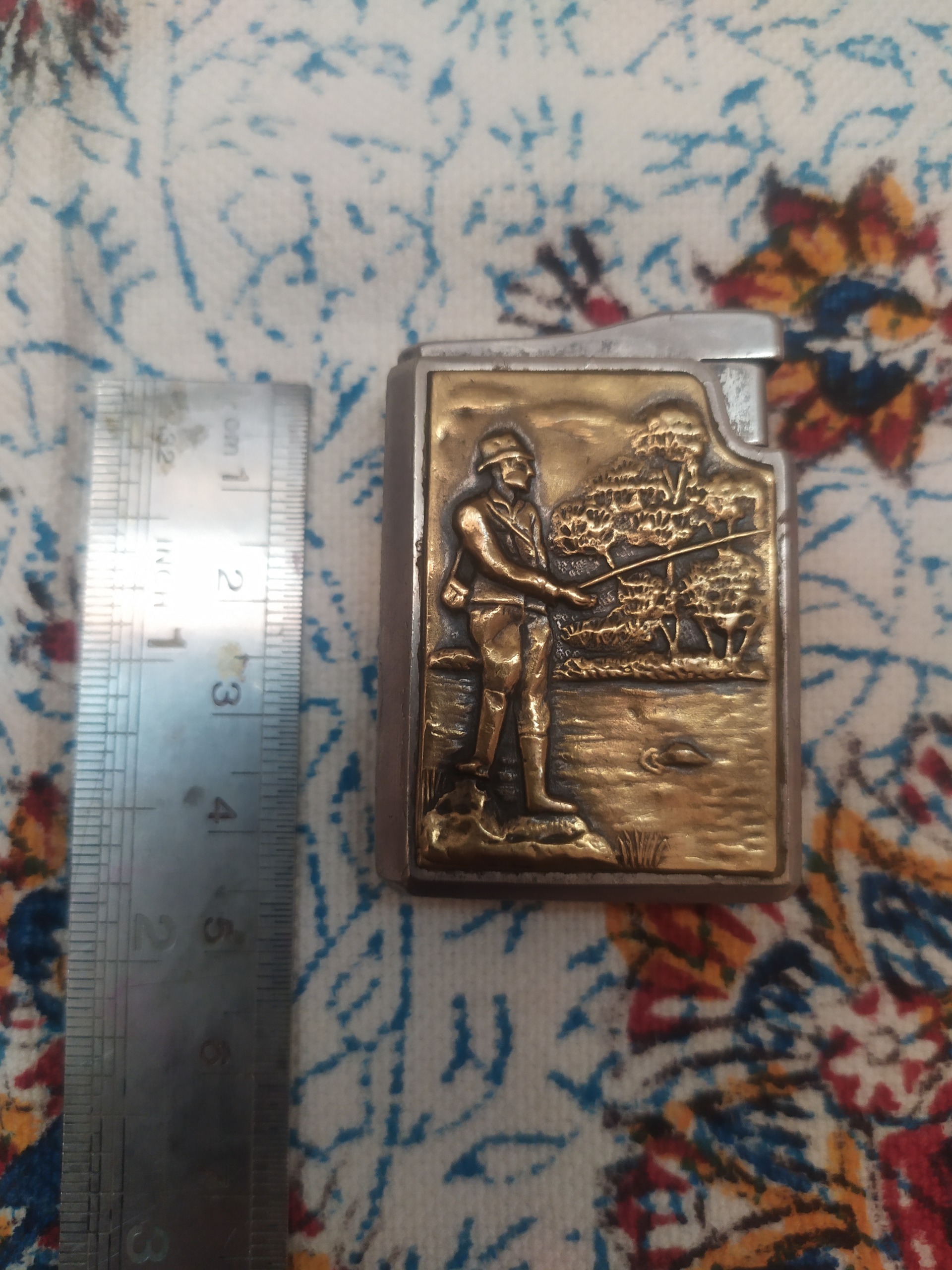 فندک برنجی ماهیگیر