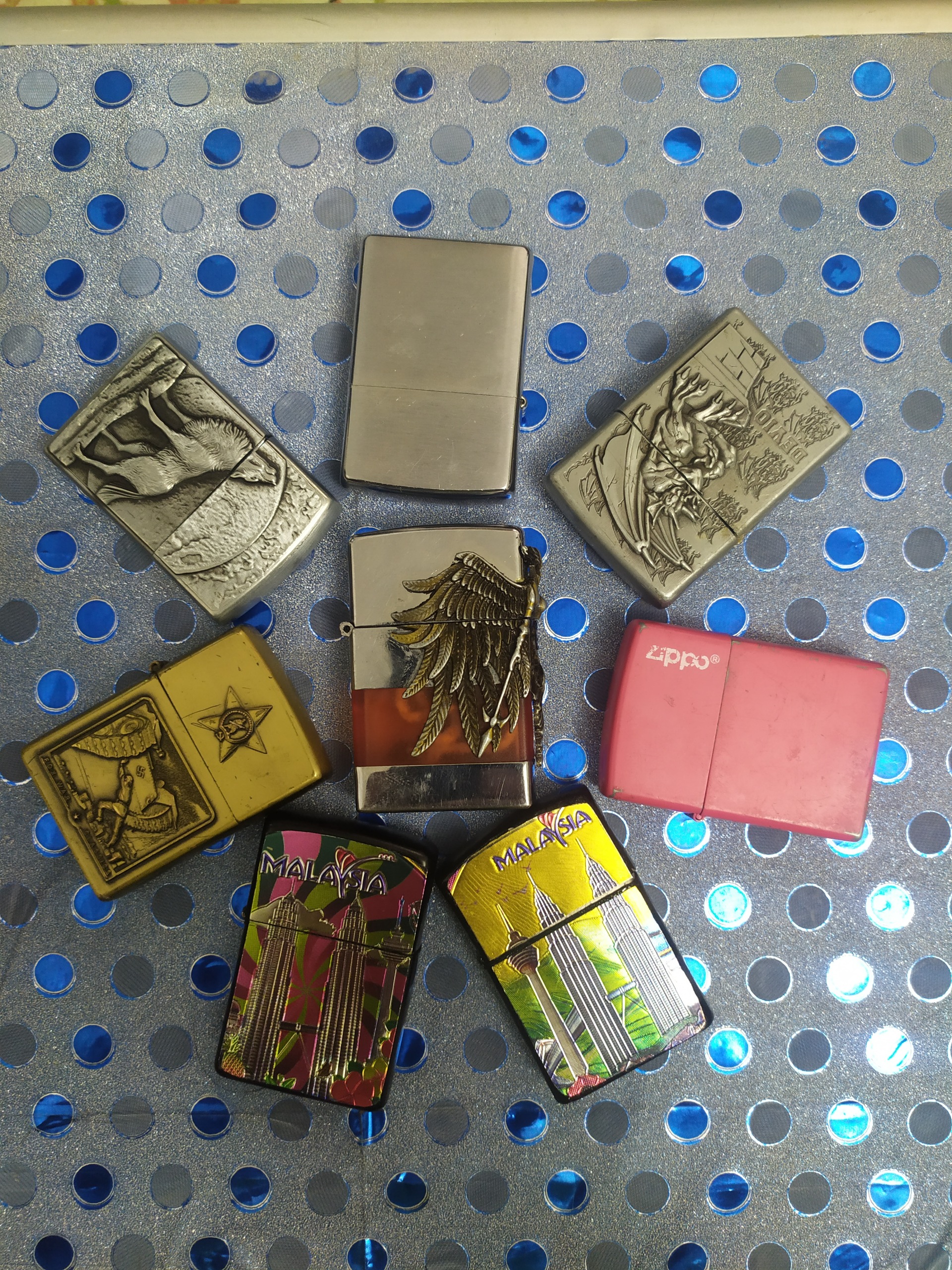 فندک زیپو بنزینی 8عدد