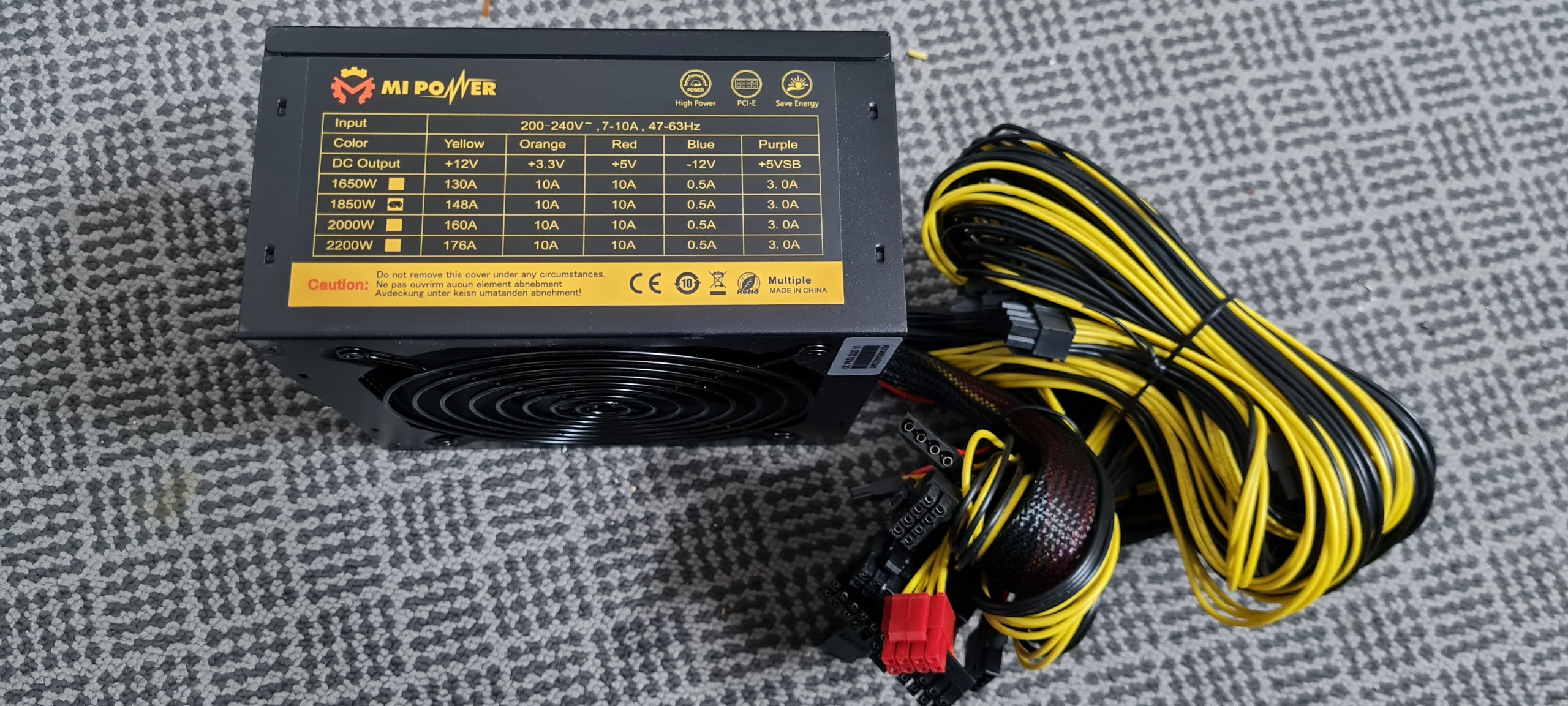 پاور غیرماژولار 1850 وات