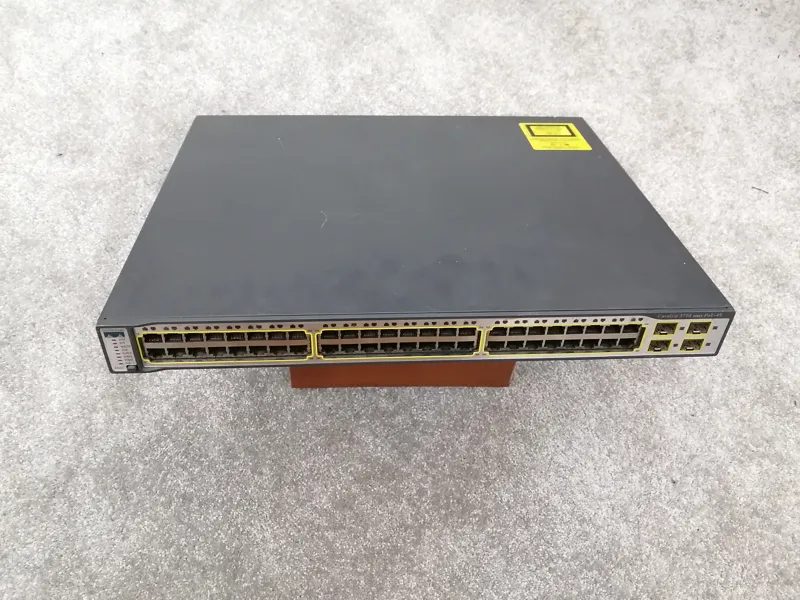 سوئیچ شبکه سیسکو 48 پورت WS-C3750-48PS-S