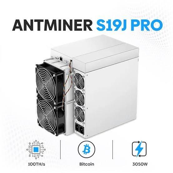 ماینر آکبند Antminer S19j Pro 100TH/s