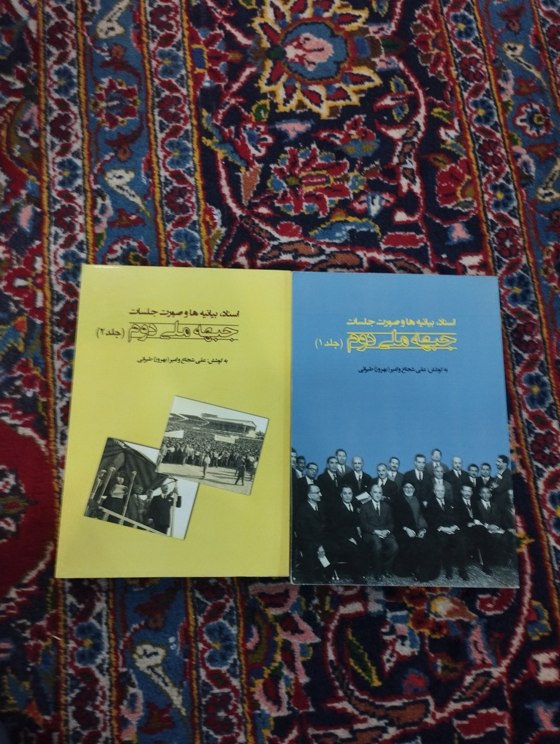 اسناد بیانیه ها و صورت جلسات جبهه ملی دوم