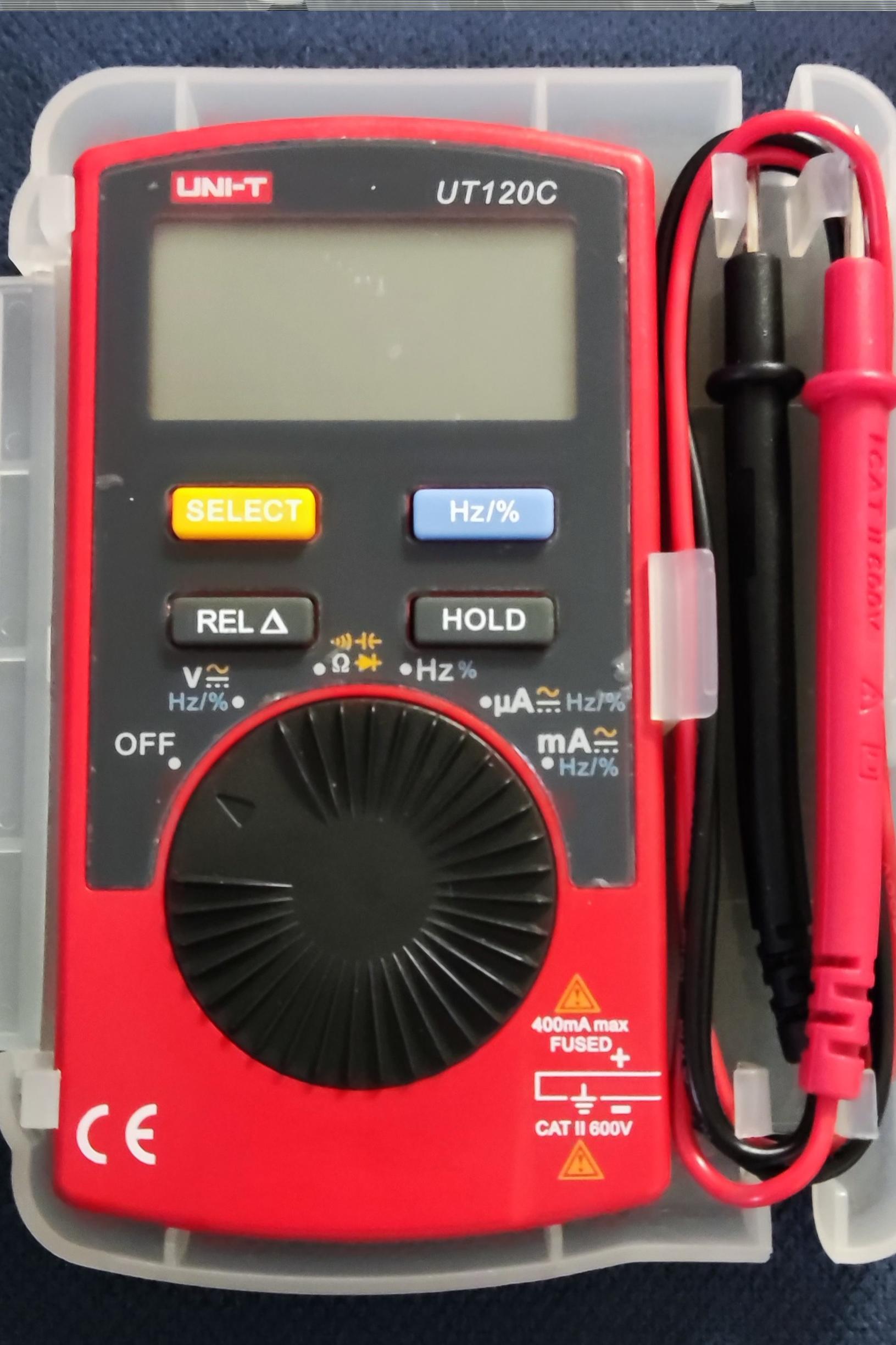 مولتی متر یونی تی مدل ut120c (توضیحات خوانده شود)
