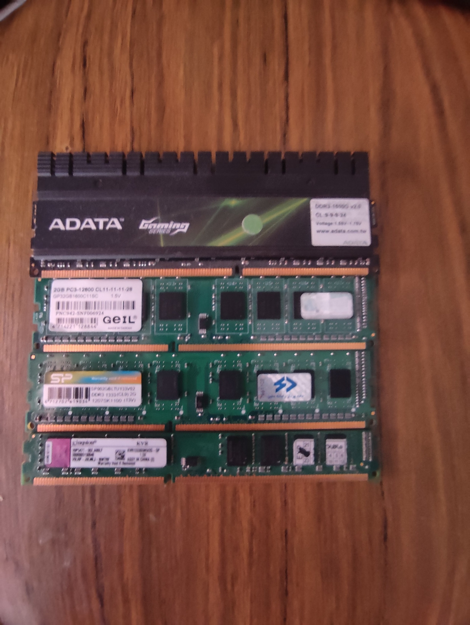 4 عدد رم ddr3
