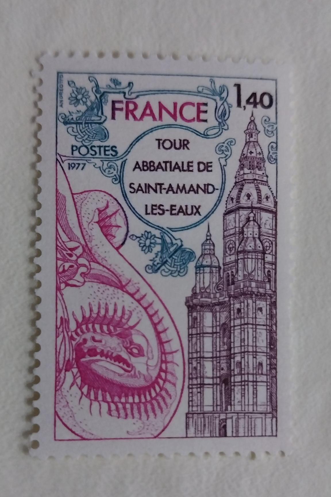 تمبر سنت آماند فرانسه