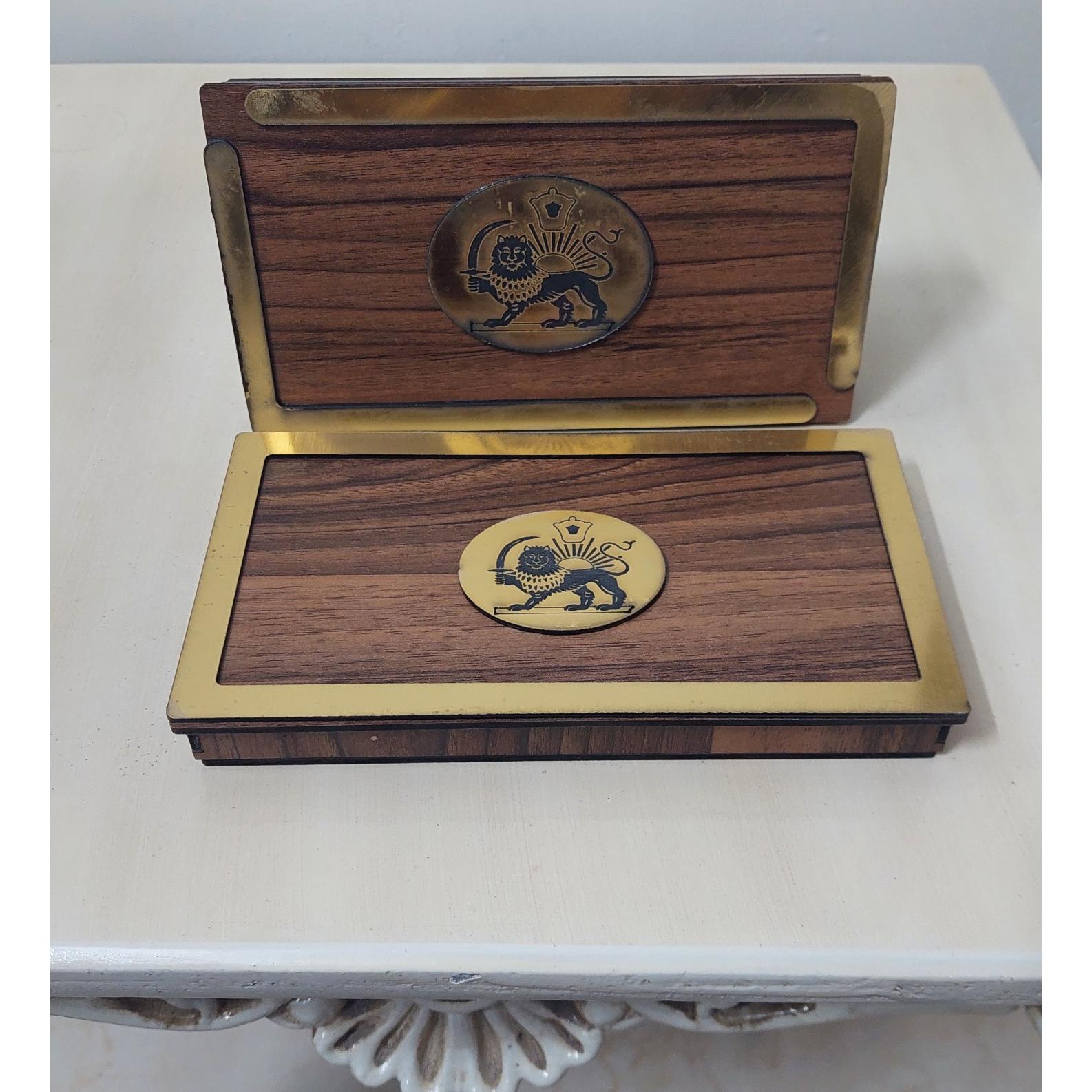 جعبه چوبی اسکناس