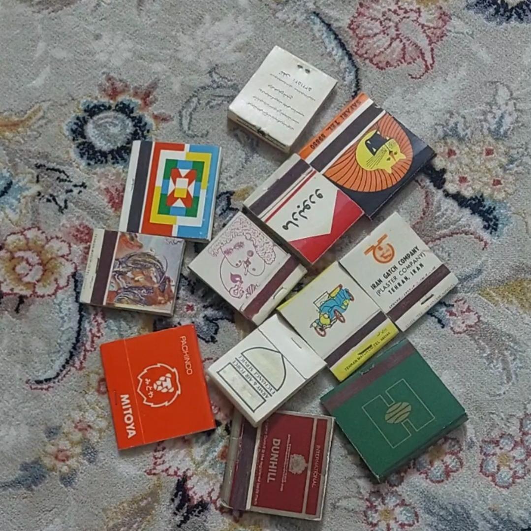 کبریت قدیمی پهلوی