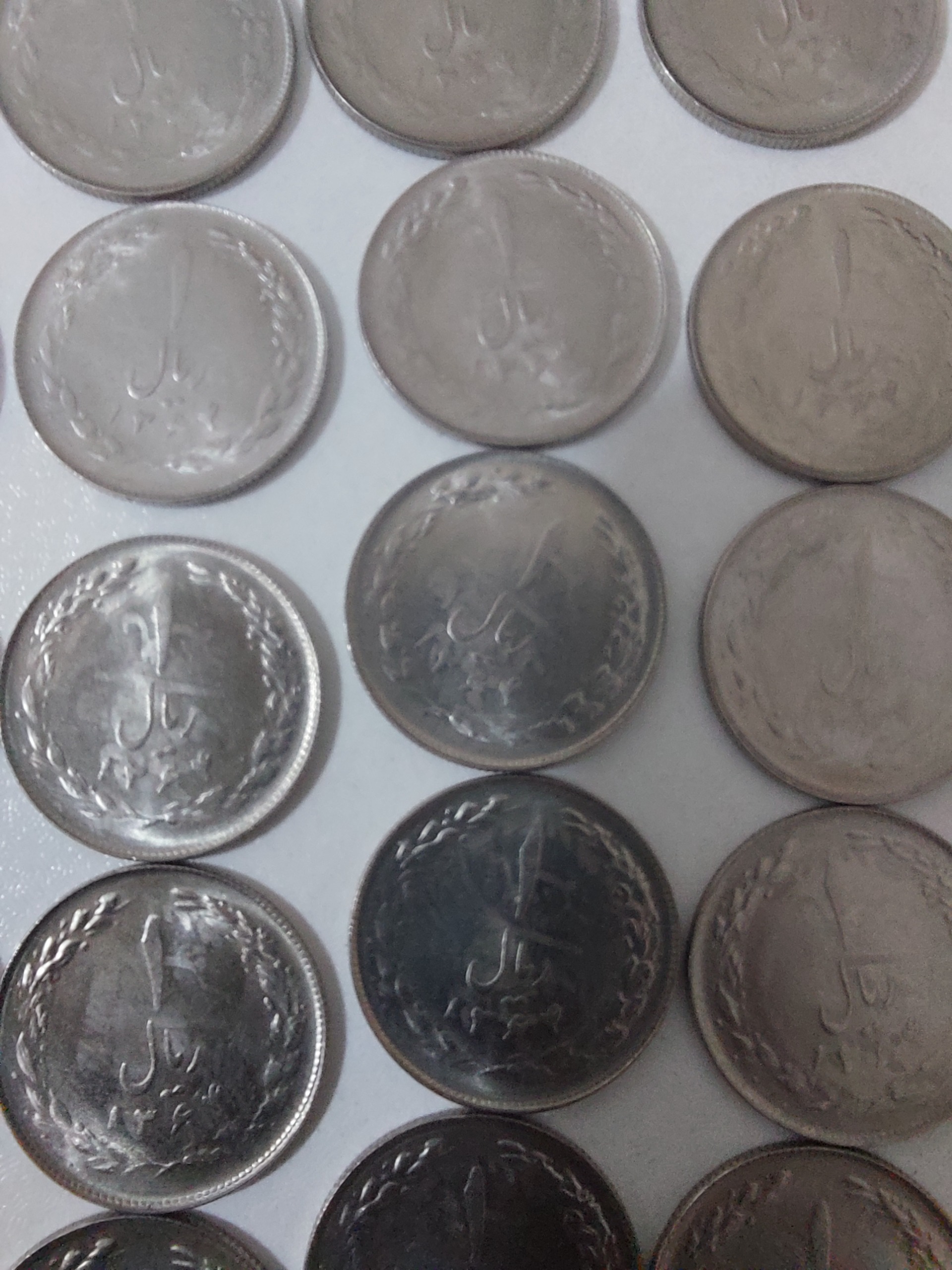 40عدد سکه 1ریال ارور دار