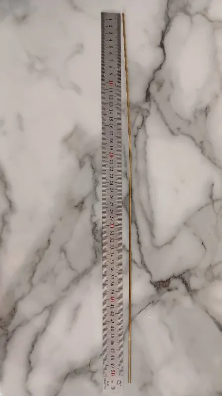 میله برنجی تو خالی2mm زرگری، لوله برنجی