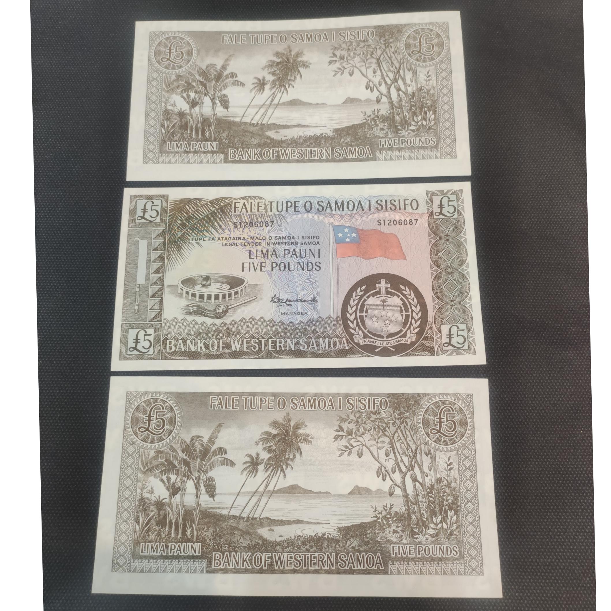 تخفیف اسکناس تک تابلویی ساموآ،نو