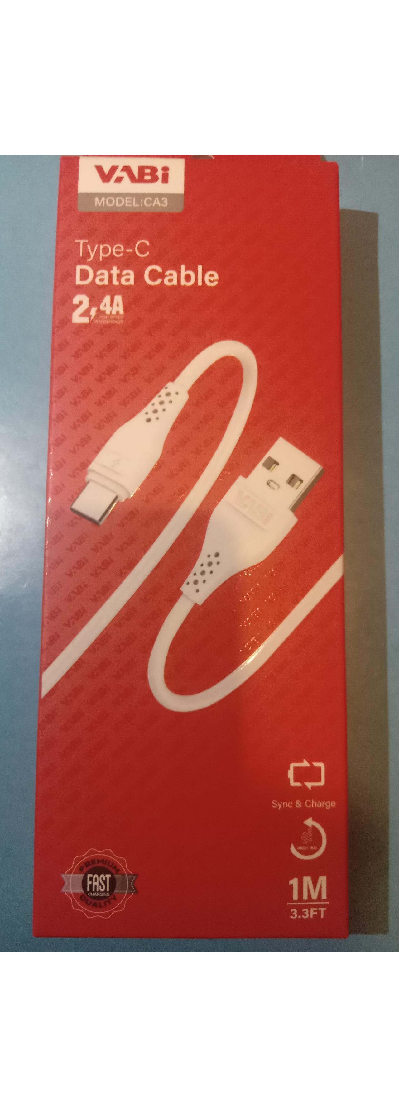 کابل تایپ سی برند vabi