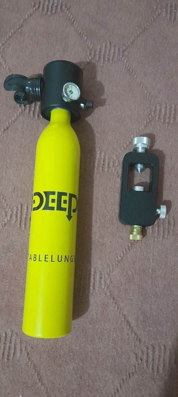 کپسول اضطراری غواصی DIDEEP نیم لیتری