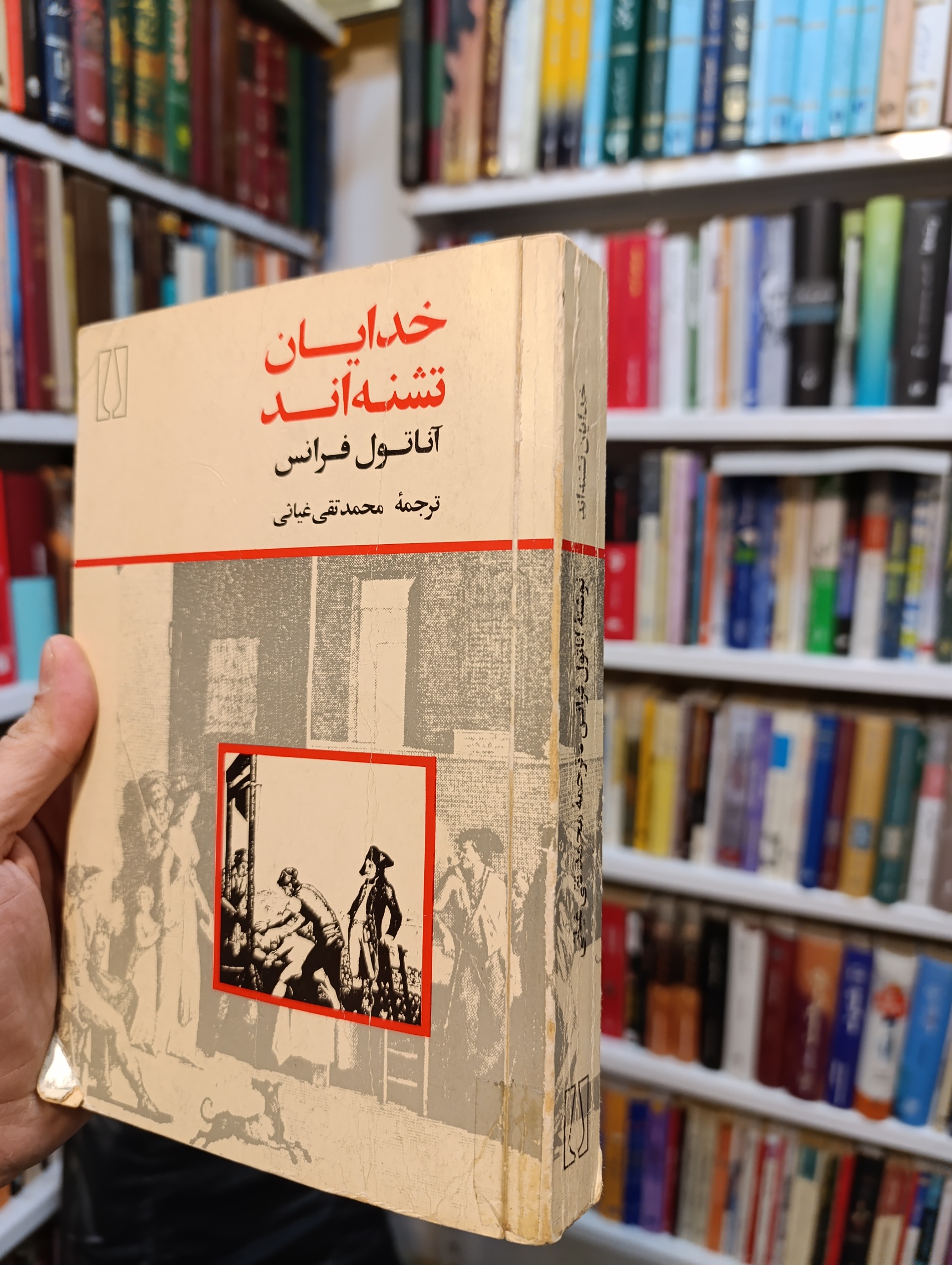 خدایان تشنه اند اثر انتاول فرانس