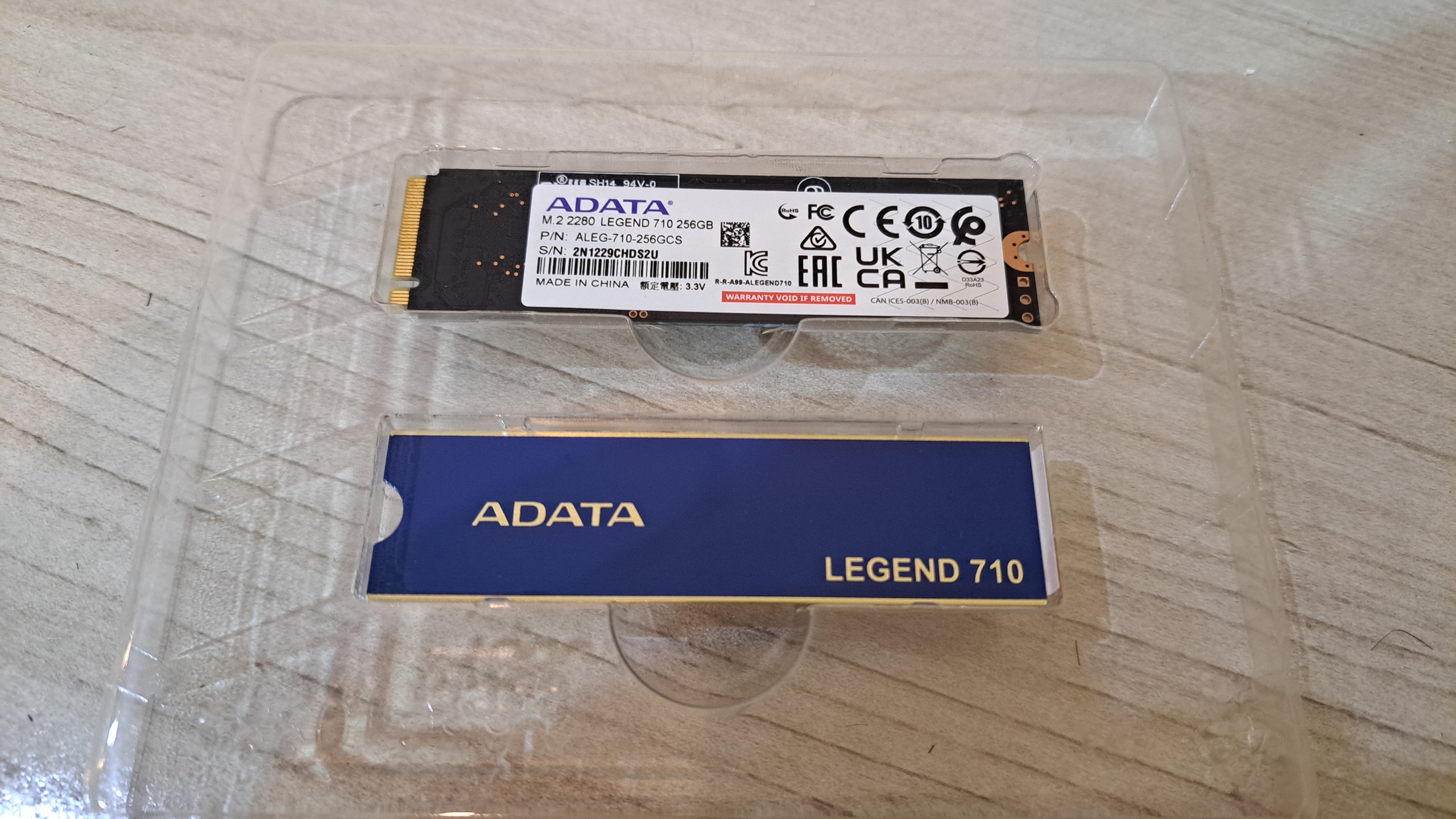 هارد Ssd adata legend 710 256gb