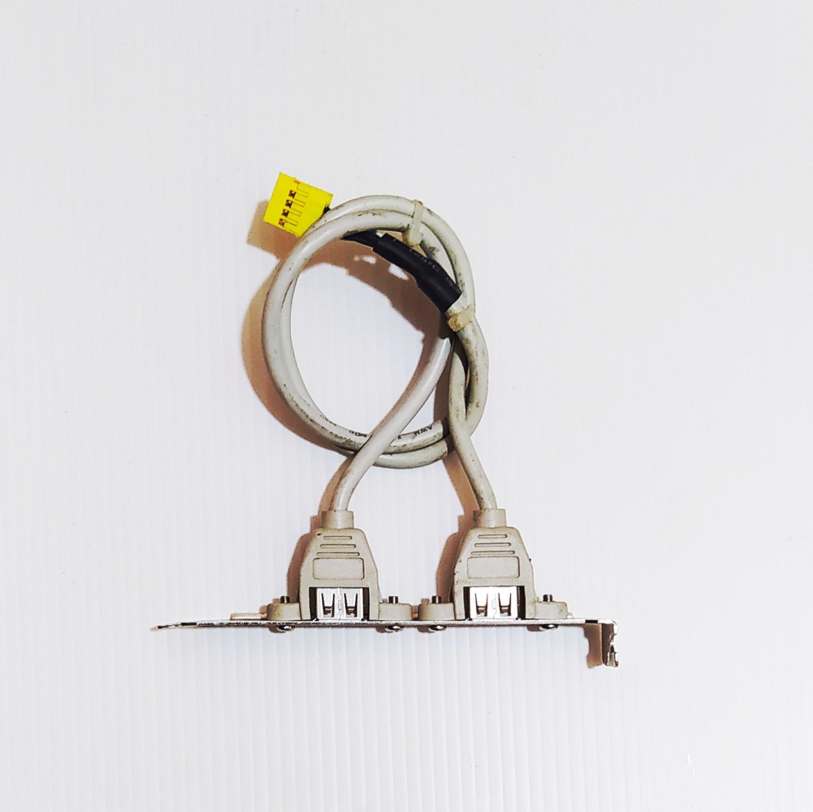 براکت پنل پشت کیس افزایش دهنده دو پورت USB 2.0