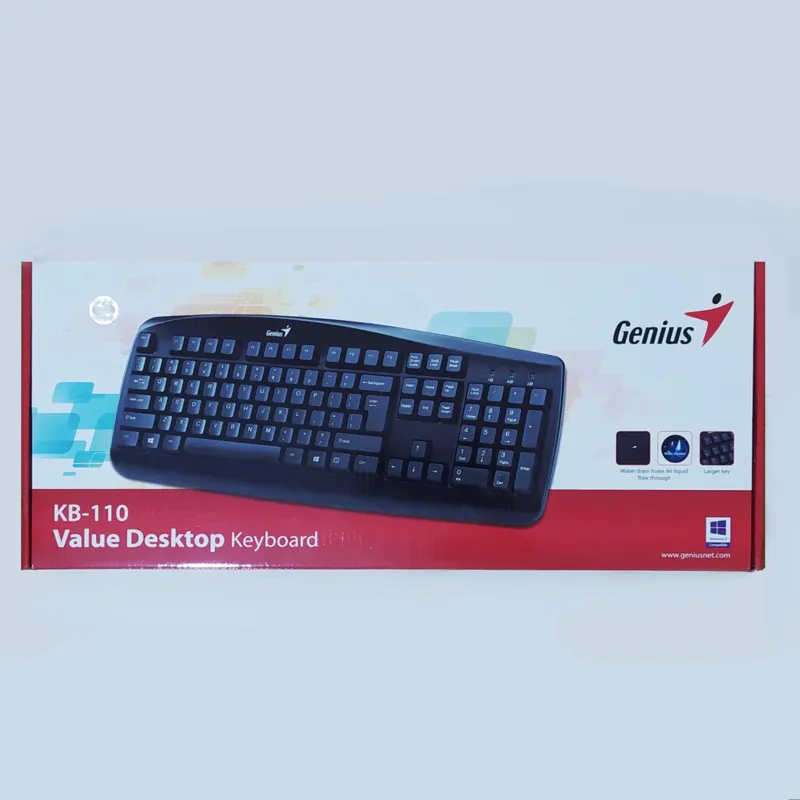 کیبورد Genius KB-110 به همراه هدیه موس Genius