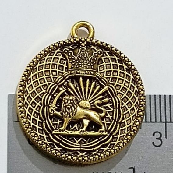 حراج آویز آنتیک دو رو 7 گرمی