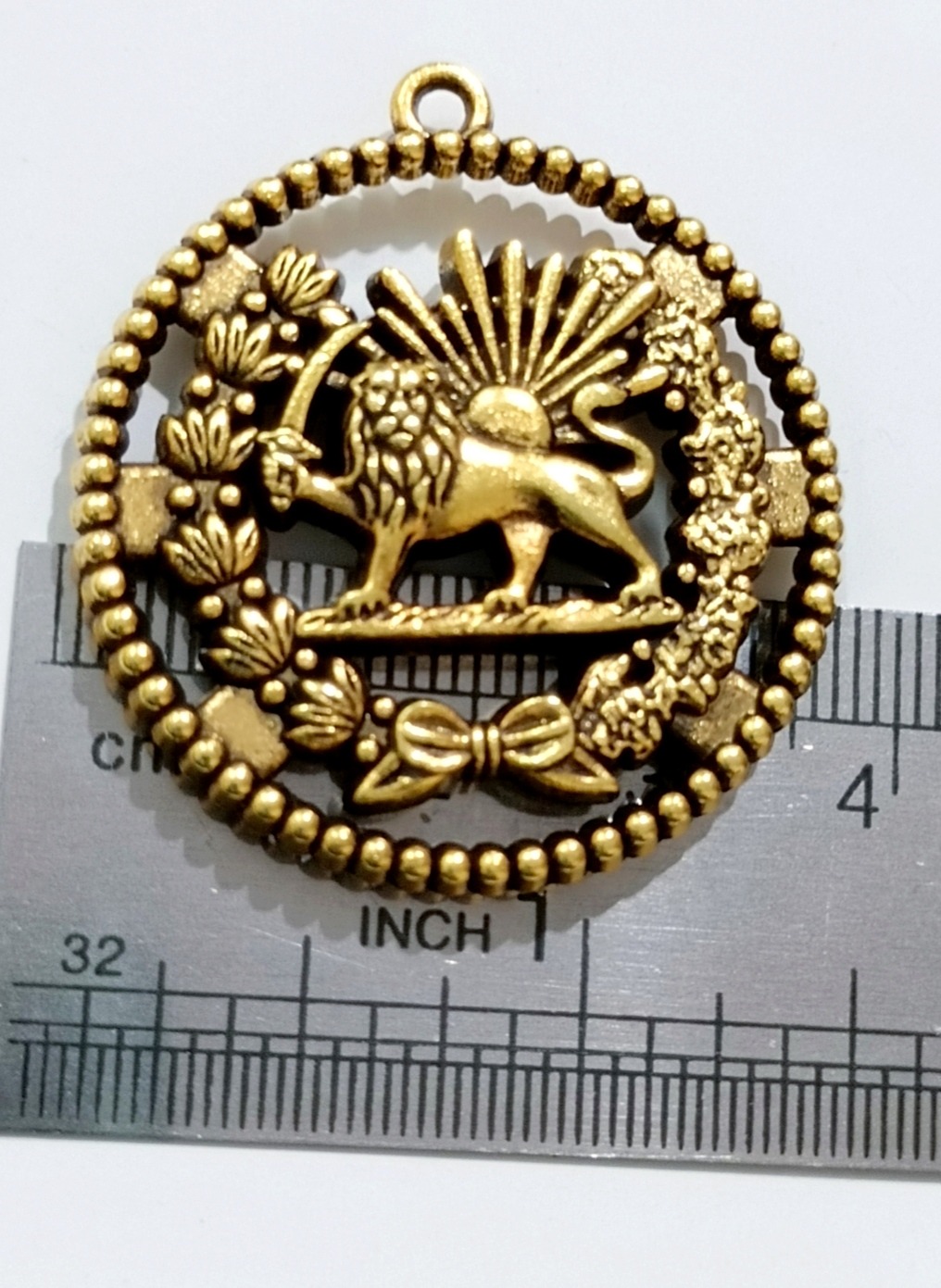 آویز 17 گرمی کلاسیک دو رو حراج