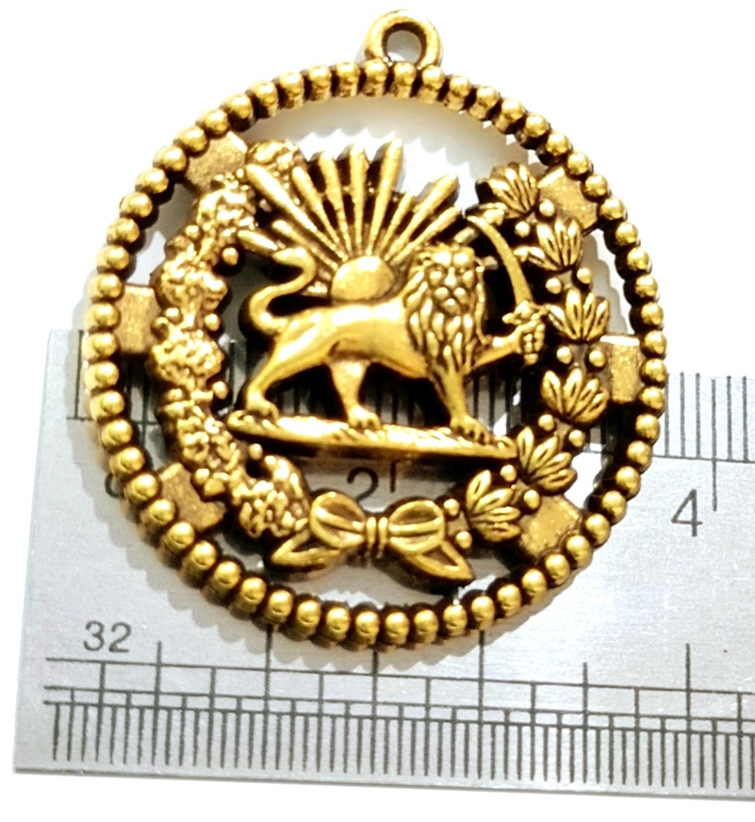 حراج آویز آنتیک دو رو شیک با وزن 16 گرم