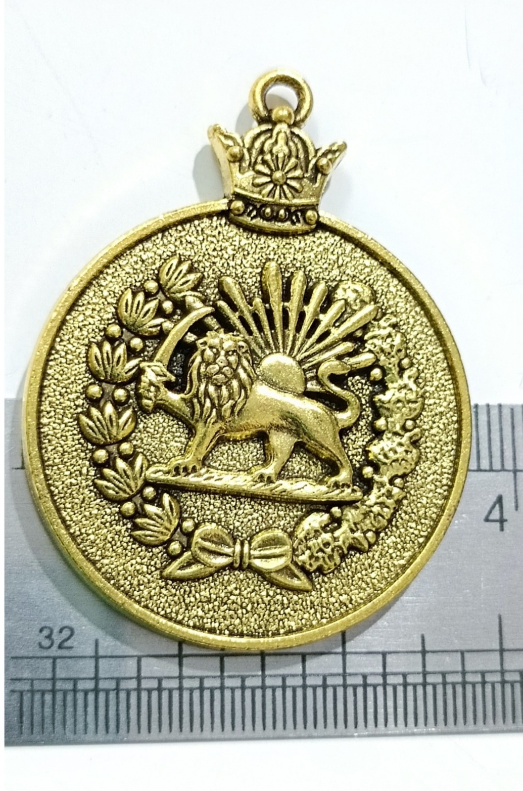 آویز 17 گرمی کلاسیک دو رو حراج