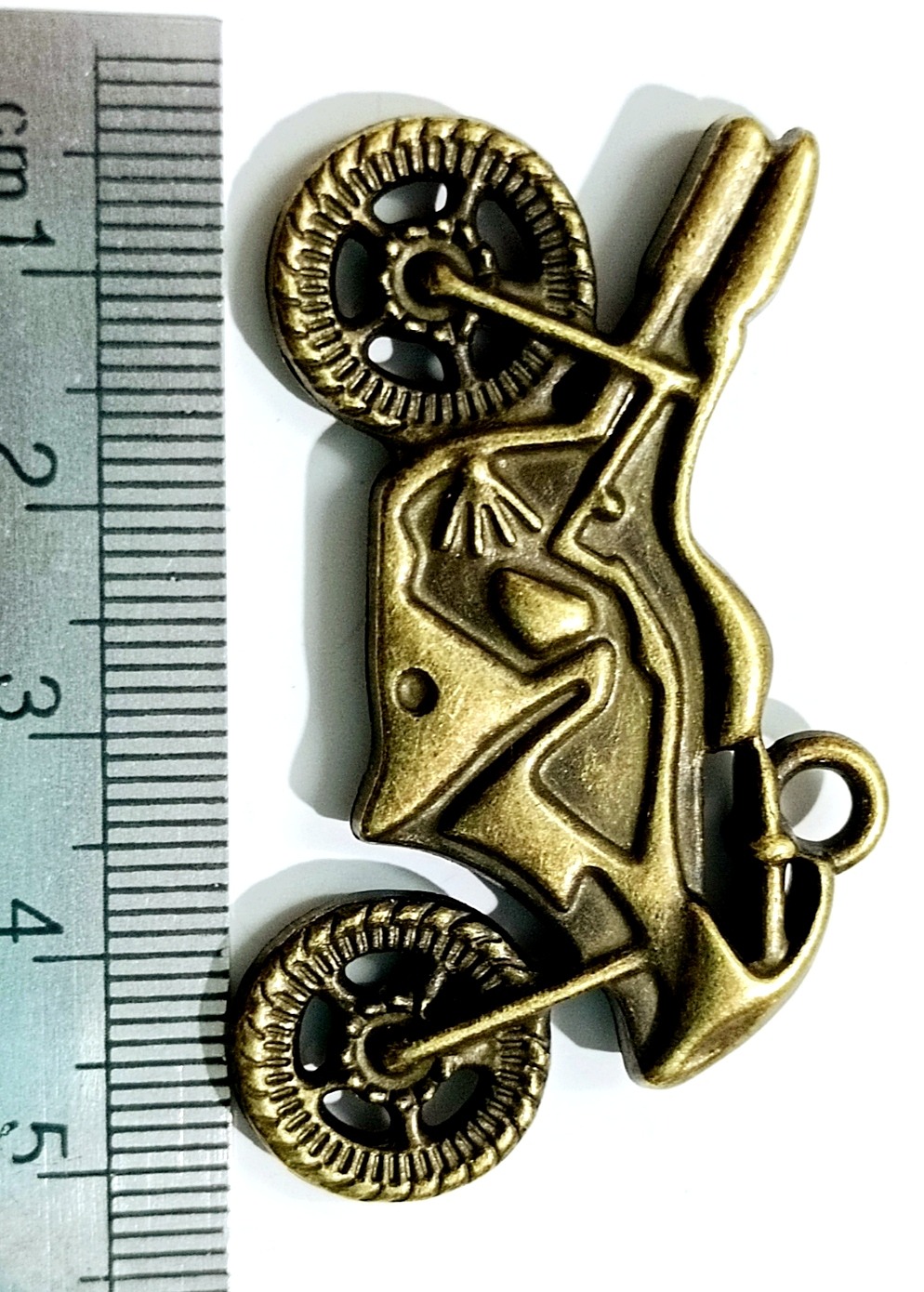 آویز موتور سنگین 17 گرمی دو رو درجه یک