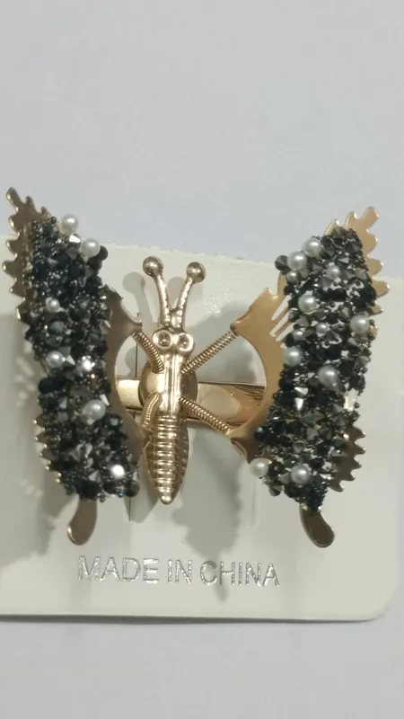 گیره انبری، پروانه، نگینی، حراج
