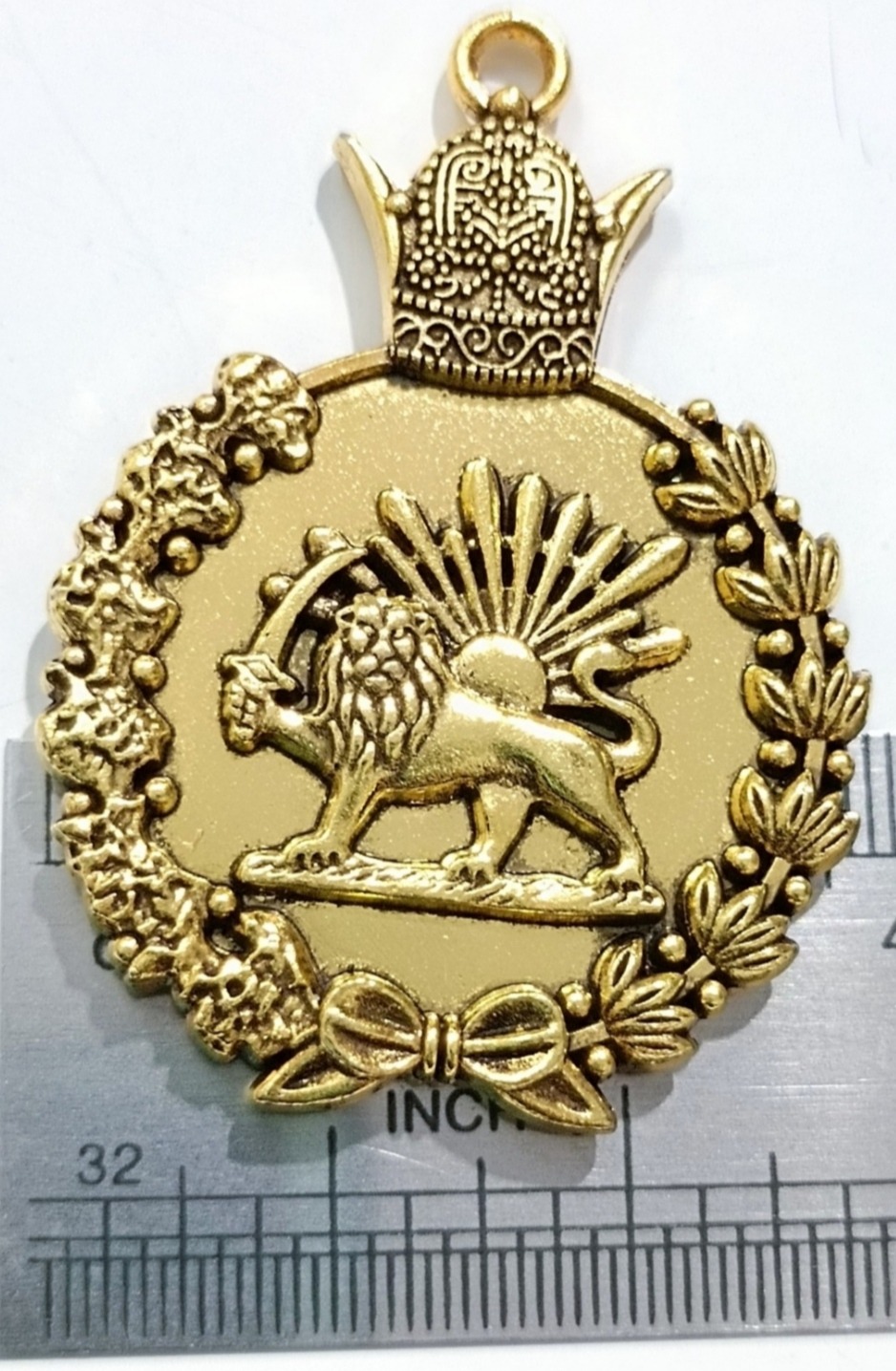 حراج آویز آنتیک 17 گرمی و دو رو