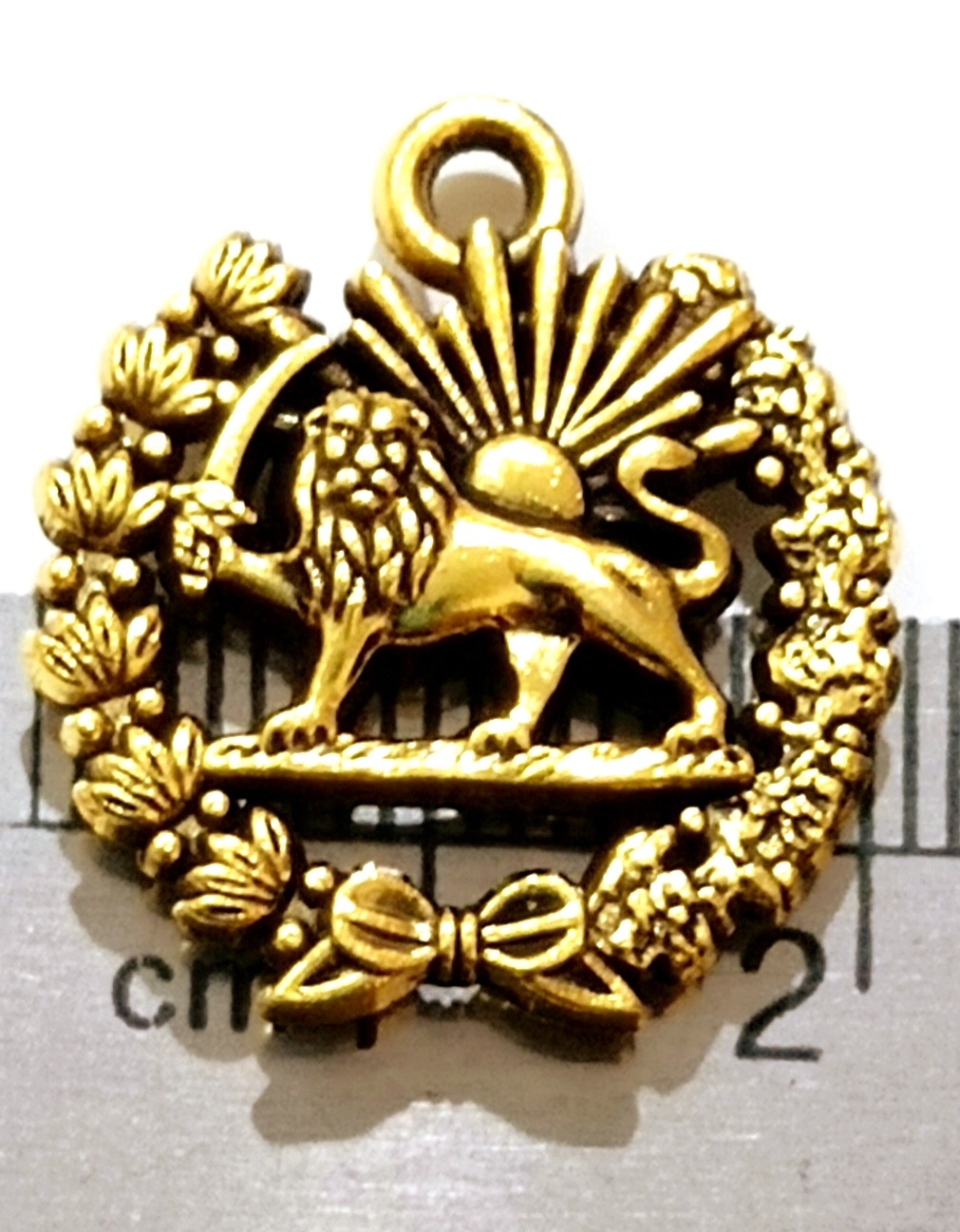 آویز 4 گرمی، دو رو، کلاسیک، حراج