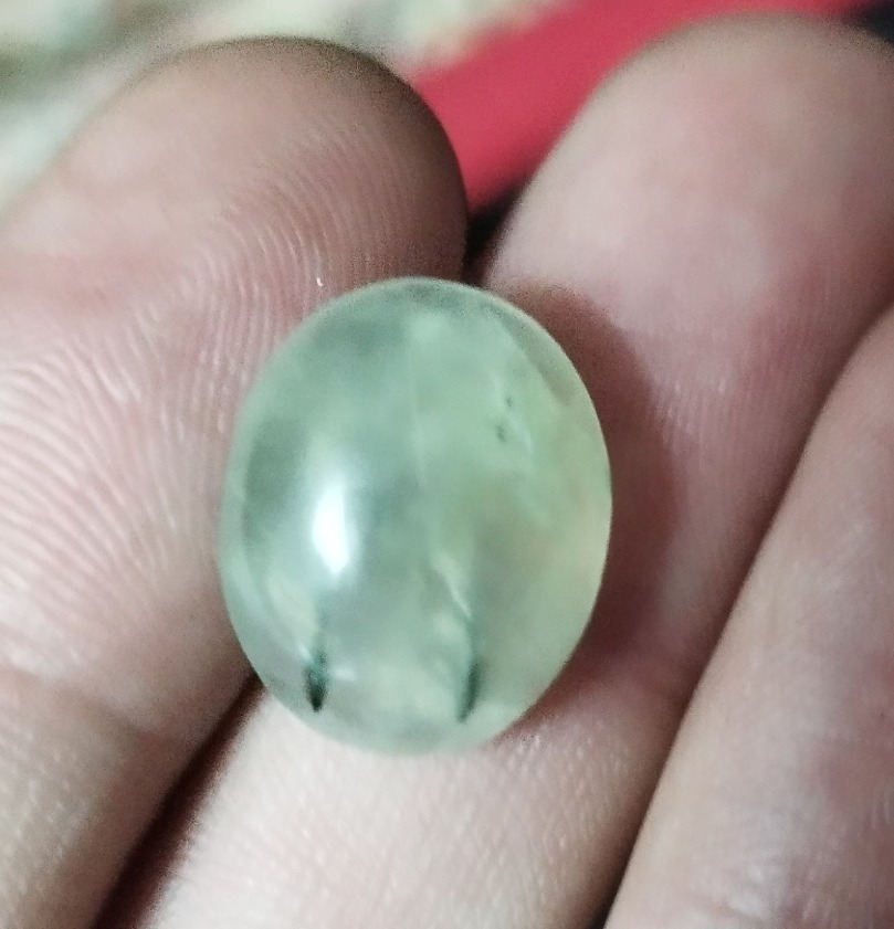 نگین معدنی تراش خورده 3گرمی پرهینت نایاب