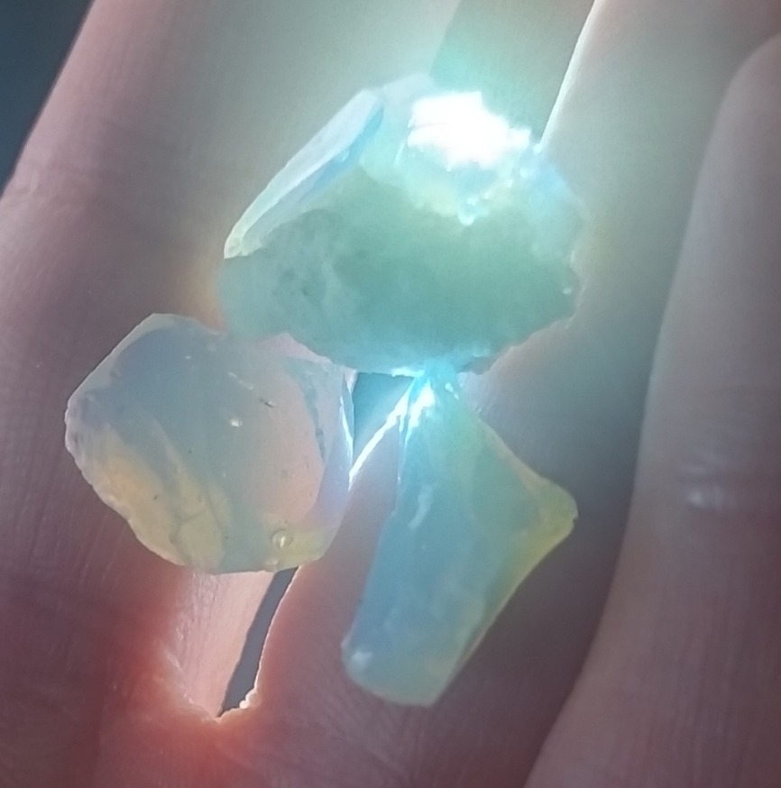 3 عدد راف زیبای اوپالین سنتانتیک رنگ سفید