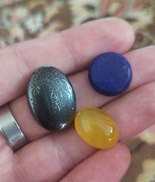 3 عدد نگین معدنی زیبا توضیحات کامل بخونین