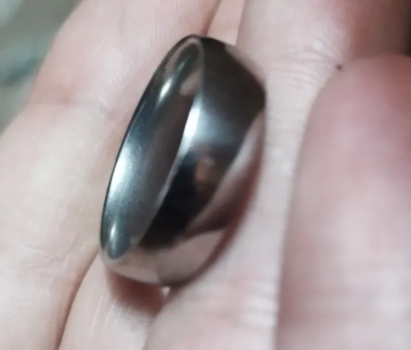 حلقه زیبای سایز 56 رنگ مادام العمر ثابت