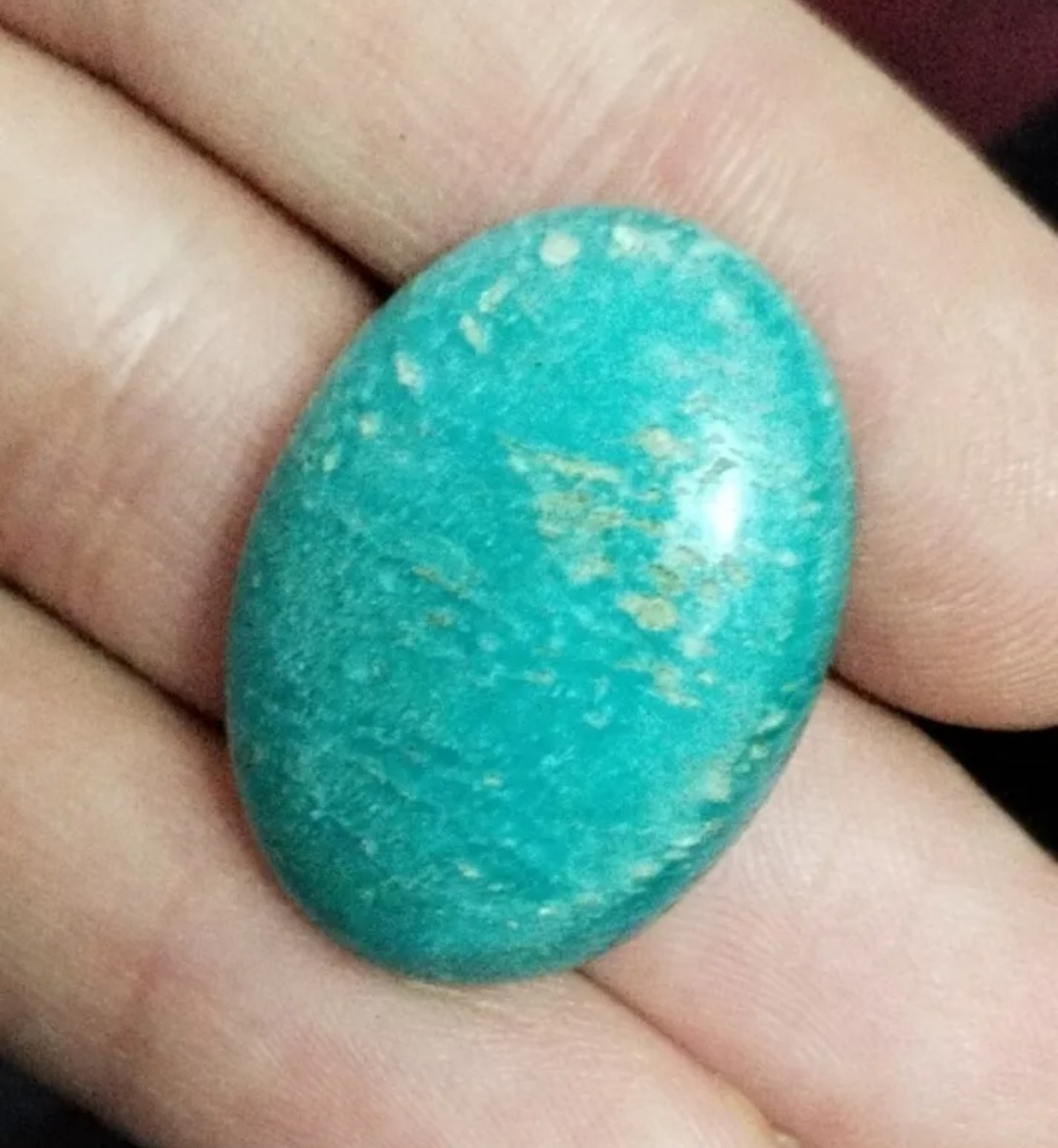 نگین معدنی قیمتی آمازونیت 8 گرمی