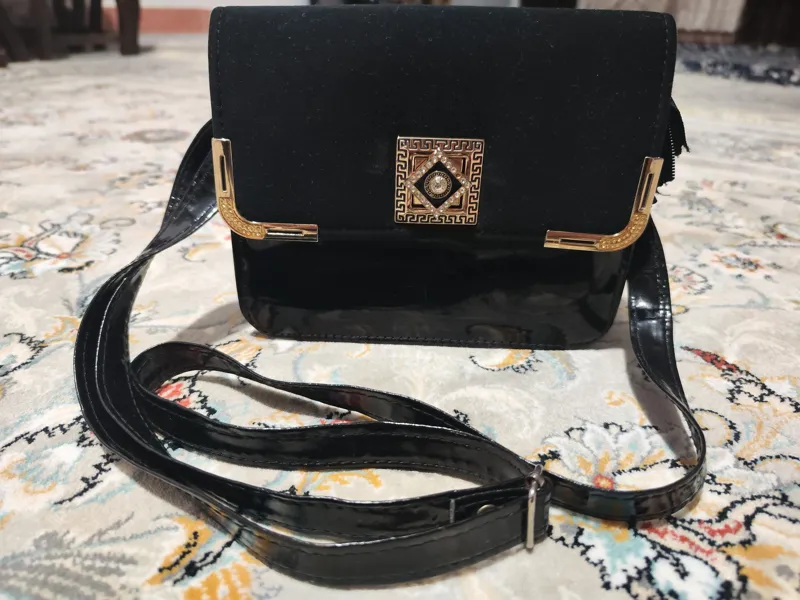 کیف ورنی مشکی
