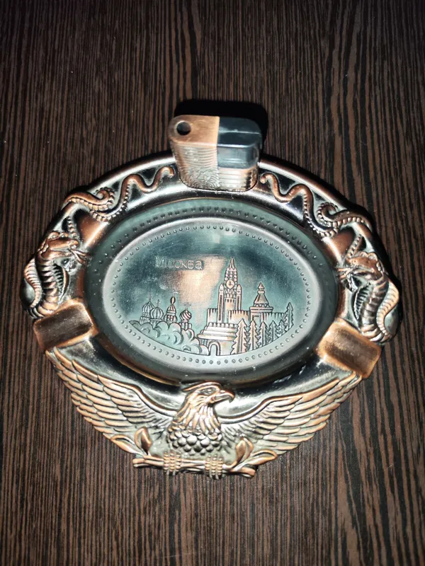 فندک وجاسیگاری طرح عقاب موکبا