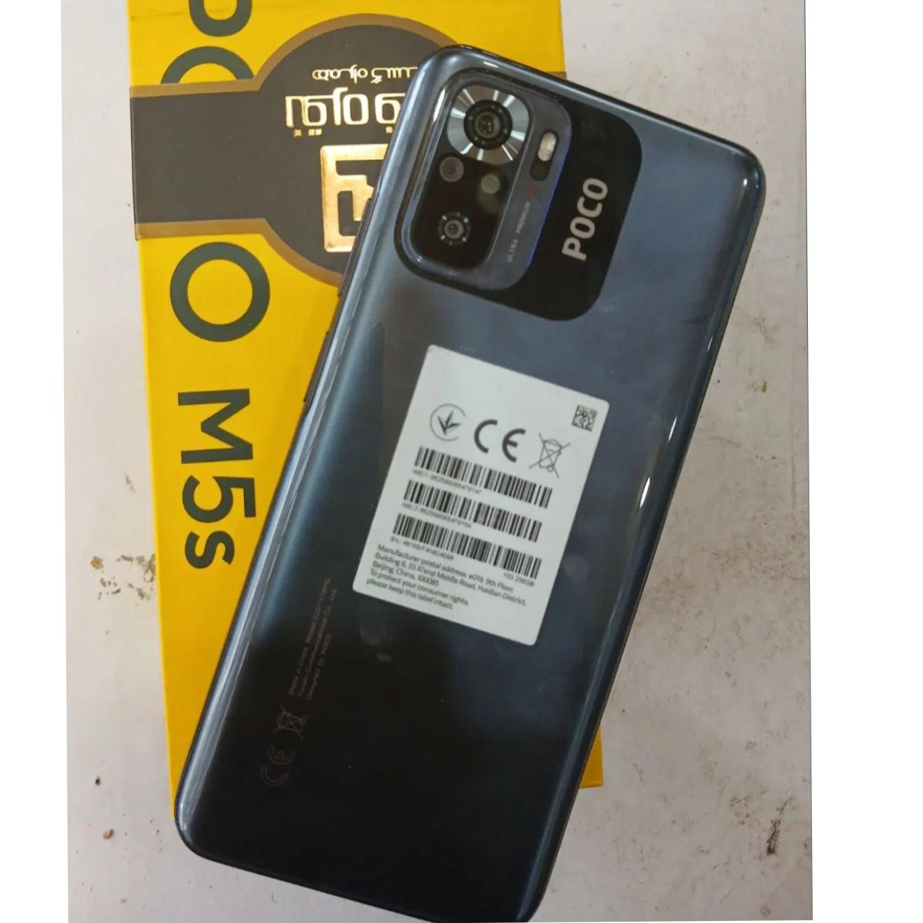 گوشی پوکو m5s کم کار کرده کاملا تمیز و سالم
