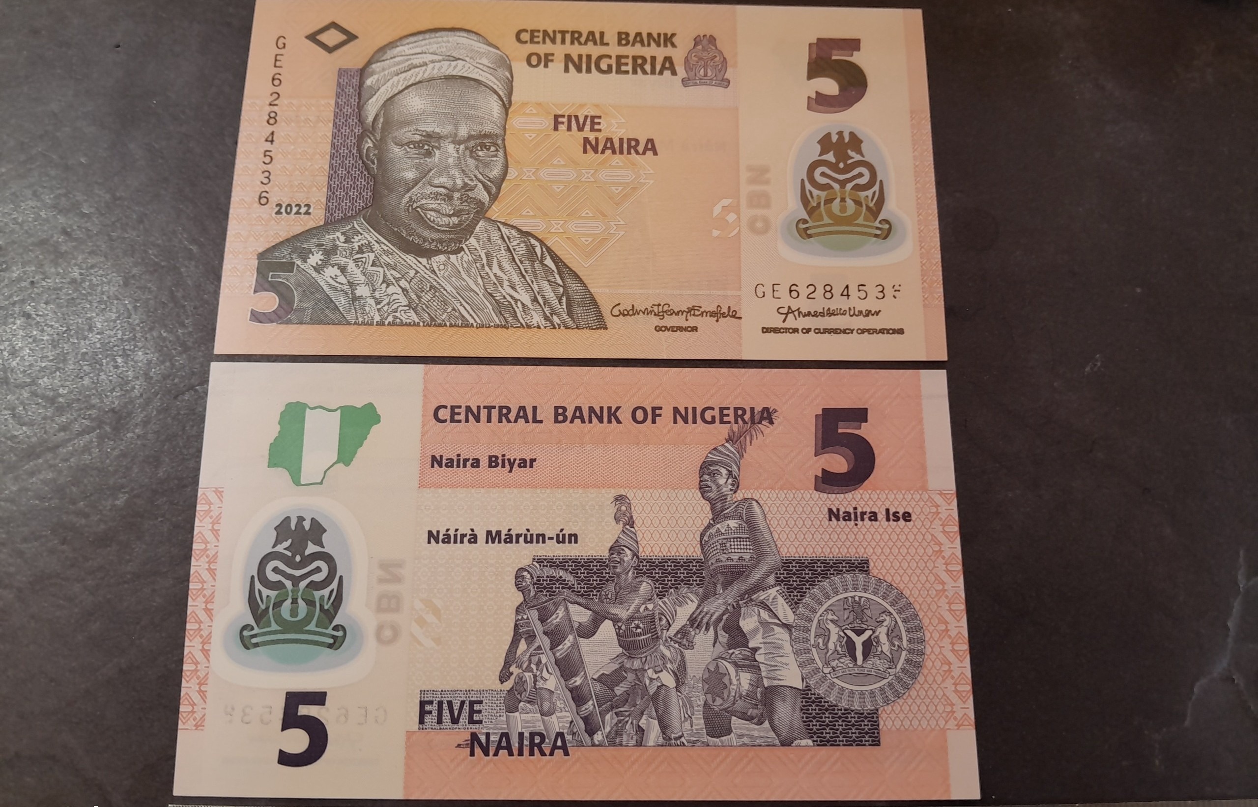 جفت بانکی 5 نایرا نیجریه