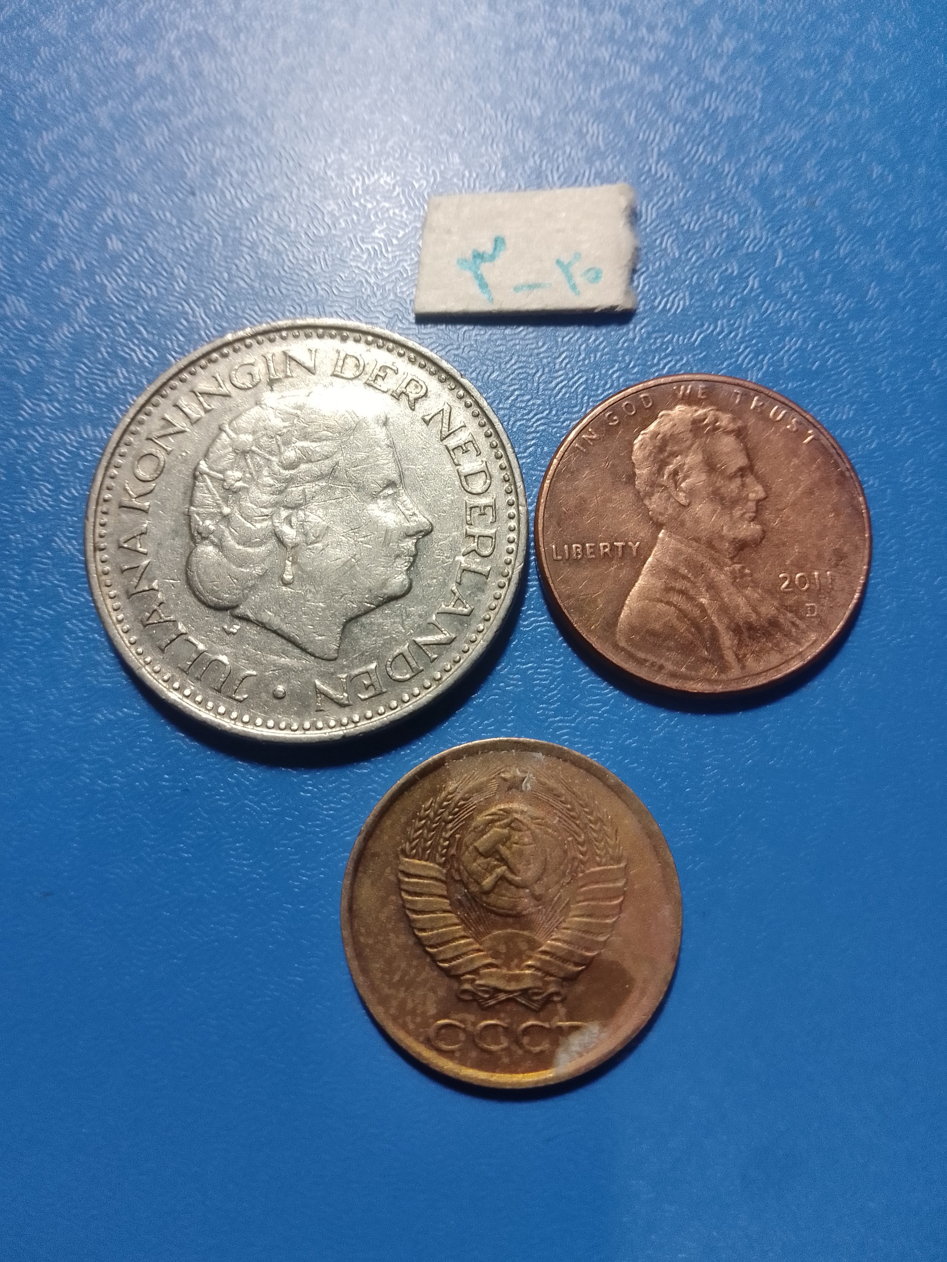 3 سکه هلند آمریکا شوروی