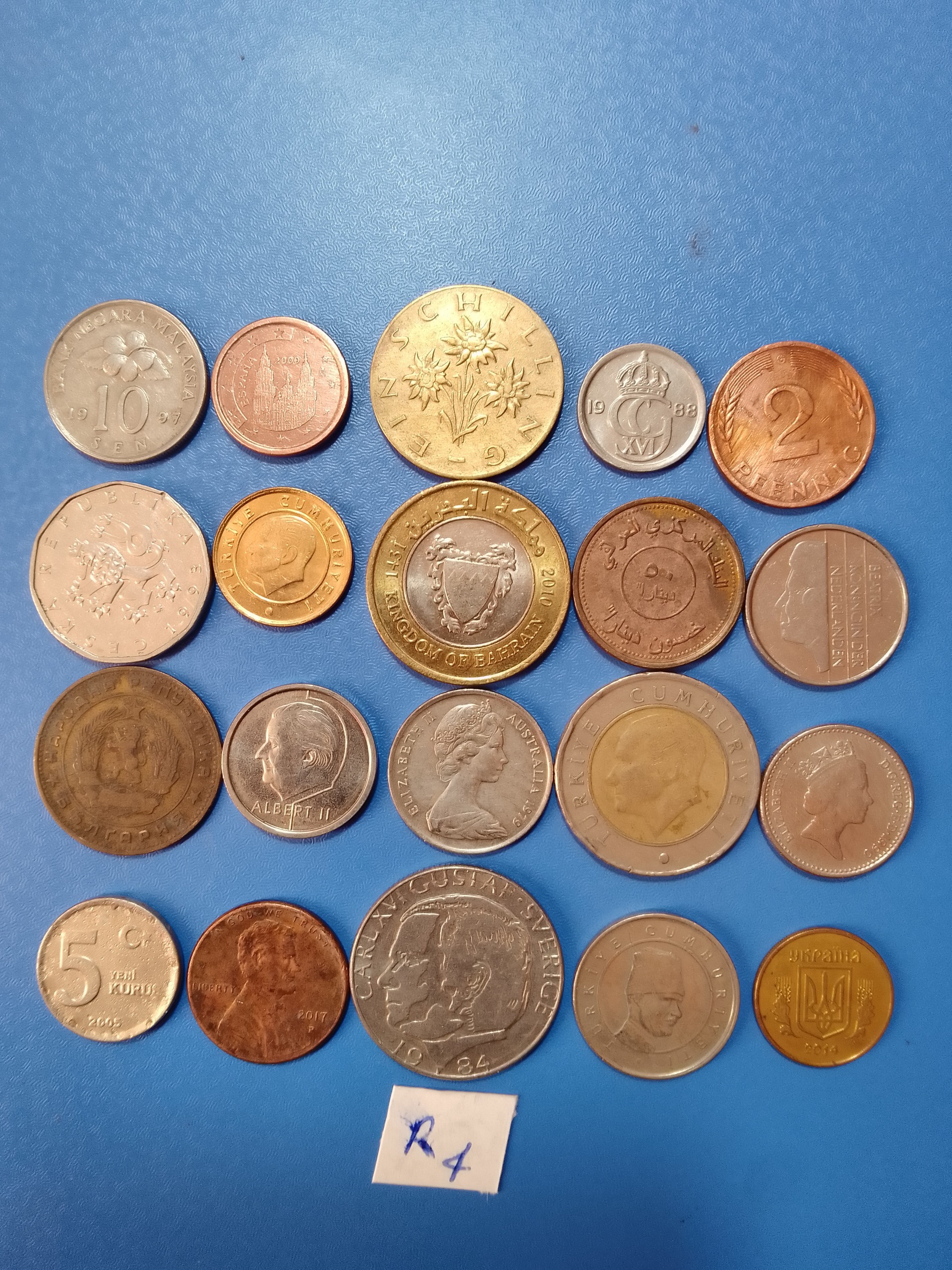 20 سکه کمیاب و بدون تکرار خارجی R4