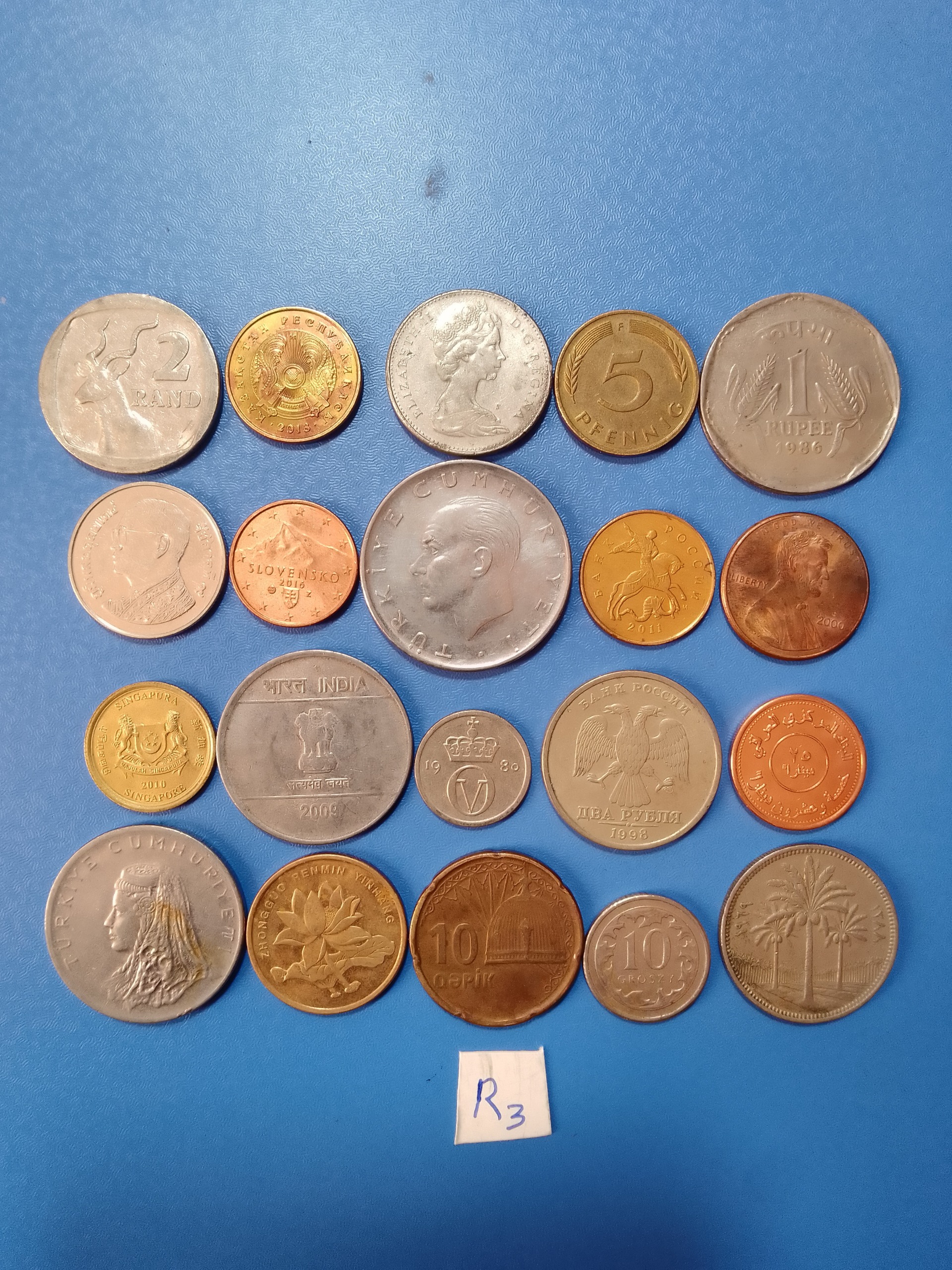 20 سکه کمیاب و بدون تکرار خارجی R3