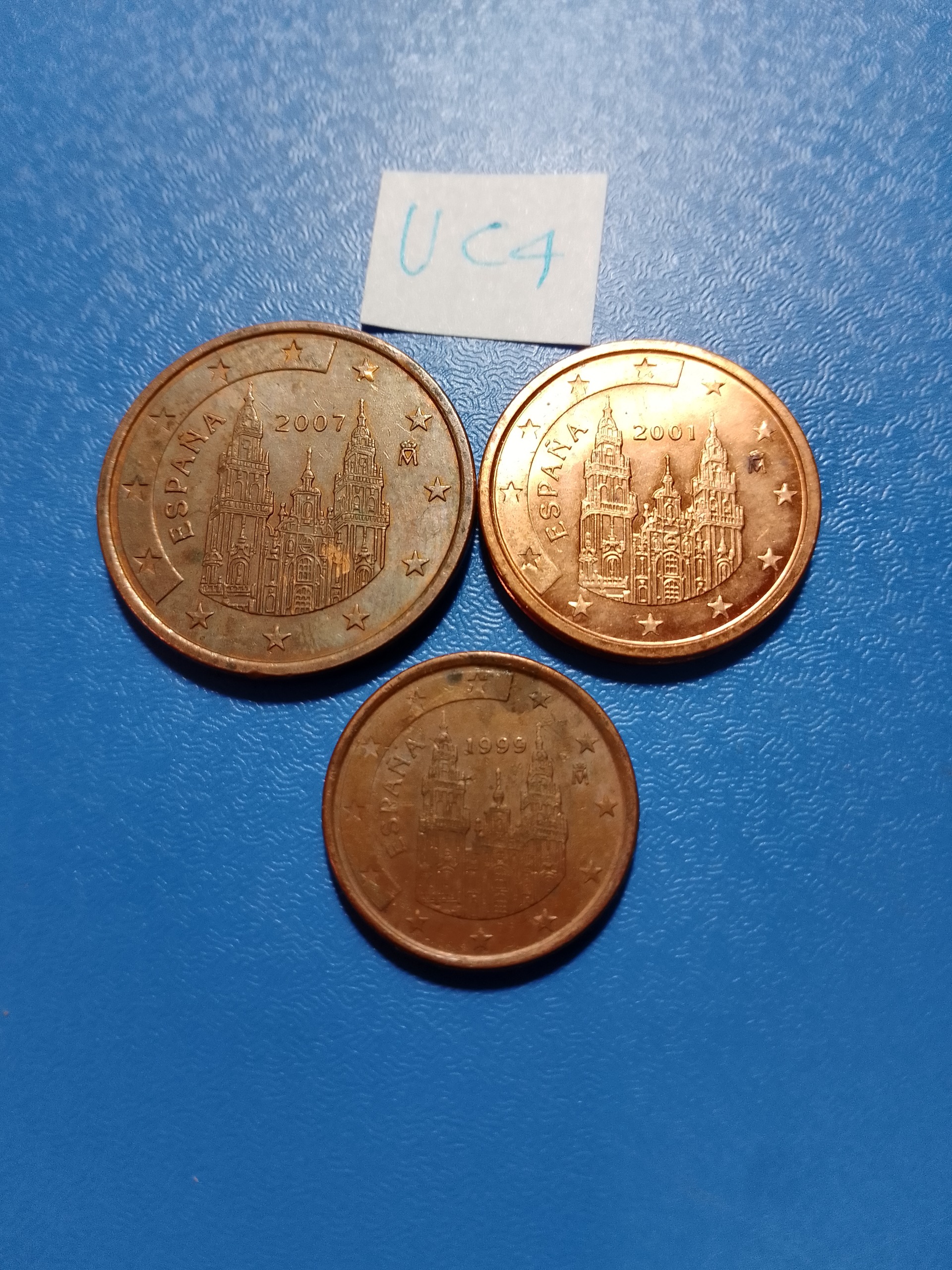 ست سکه های یورو اسپانیا ساگرادا فامیلیا